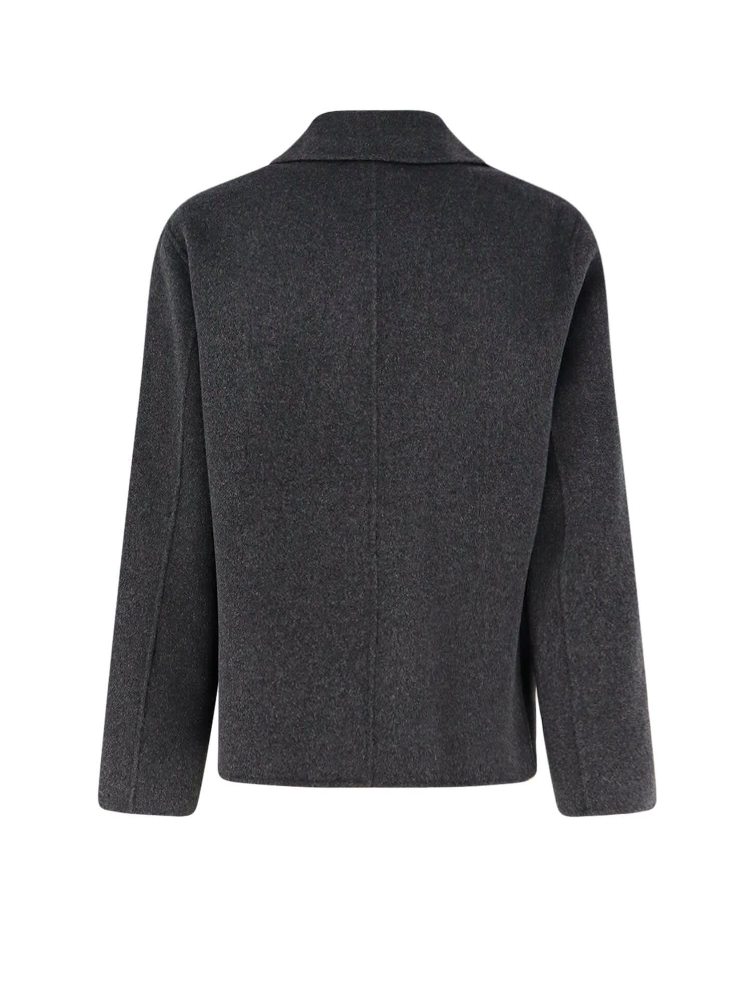 Paltò Dante Db Wool Blend Coat In Gray