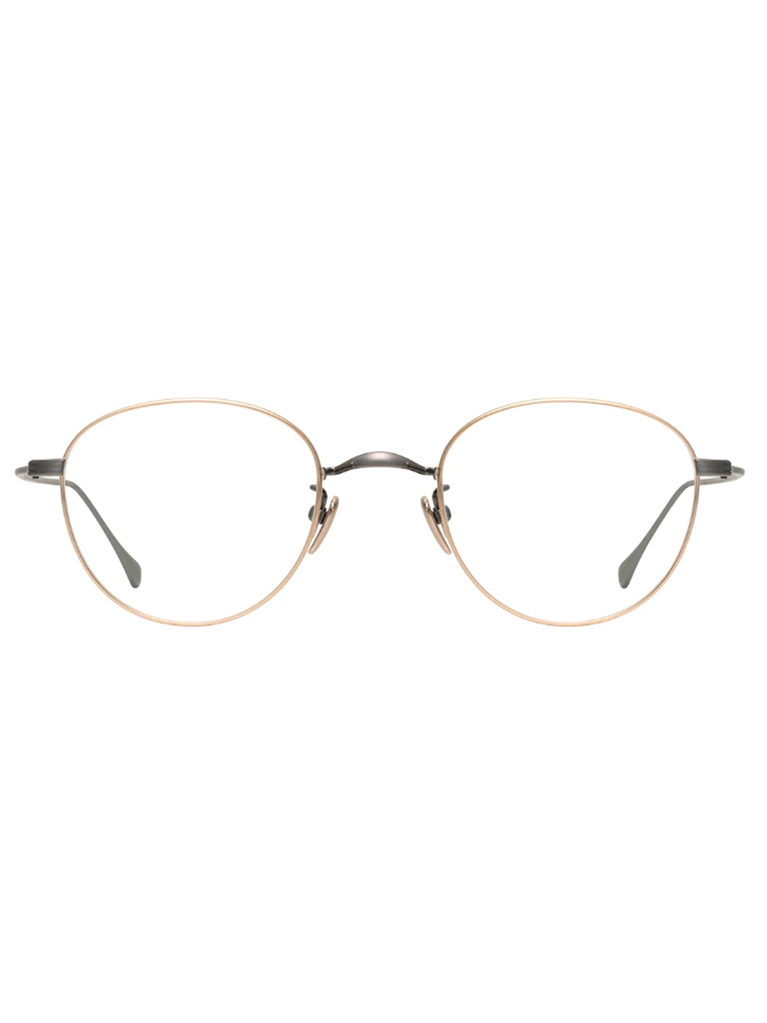 Masunaga Gms/396bt+ Eyewear In Gold