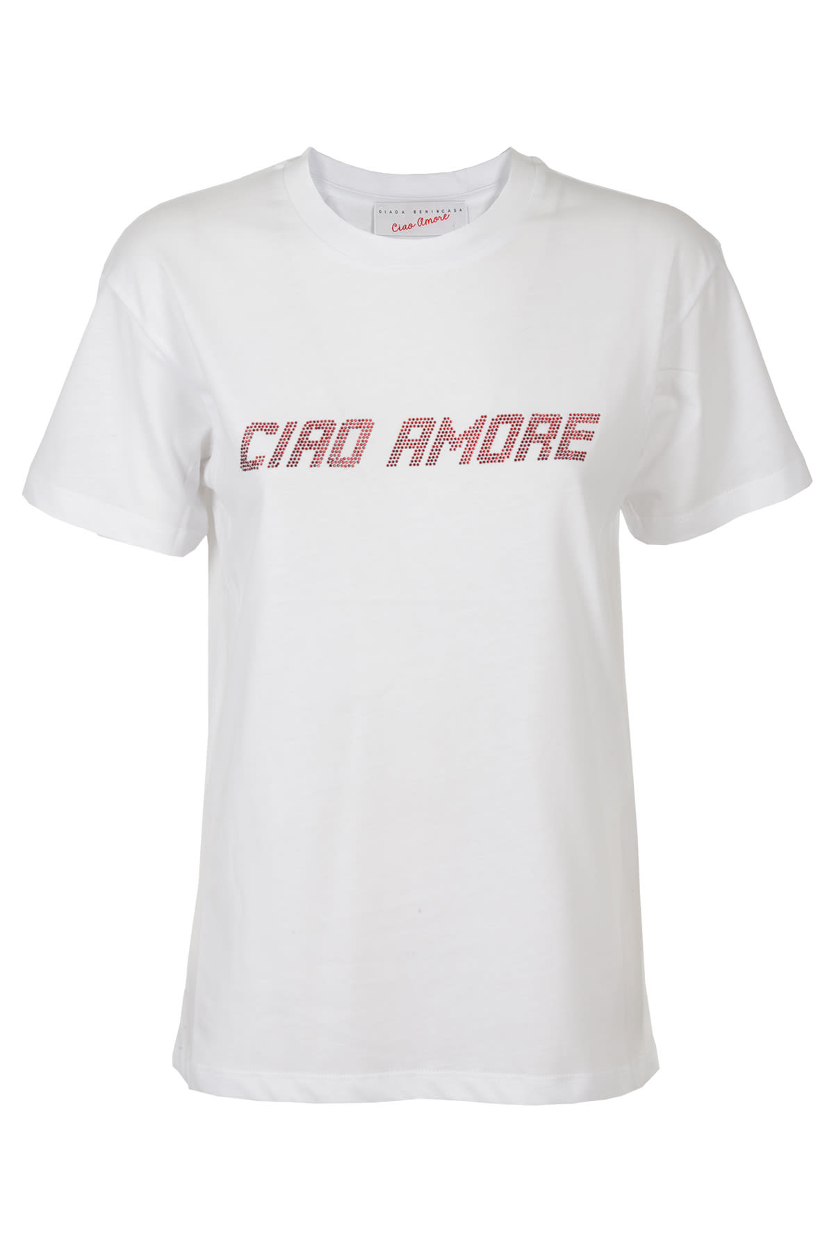 Giada Benincasa Studded Ciao Amore Regular T-shirt