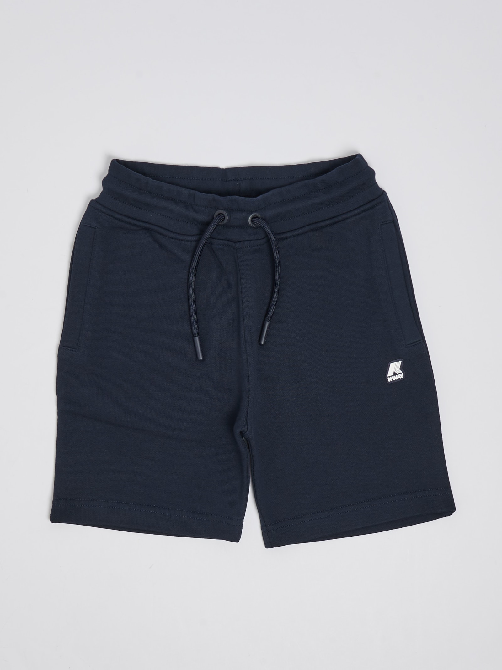 Shop K-way Shorts Shorts In Blu