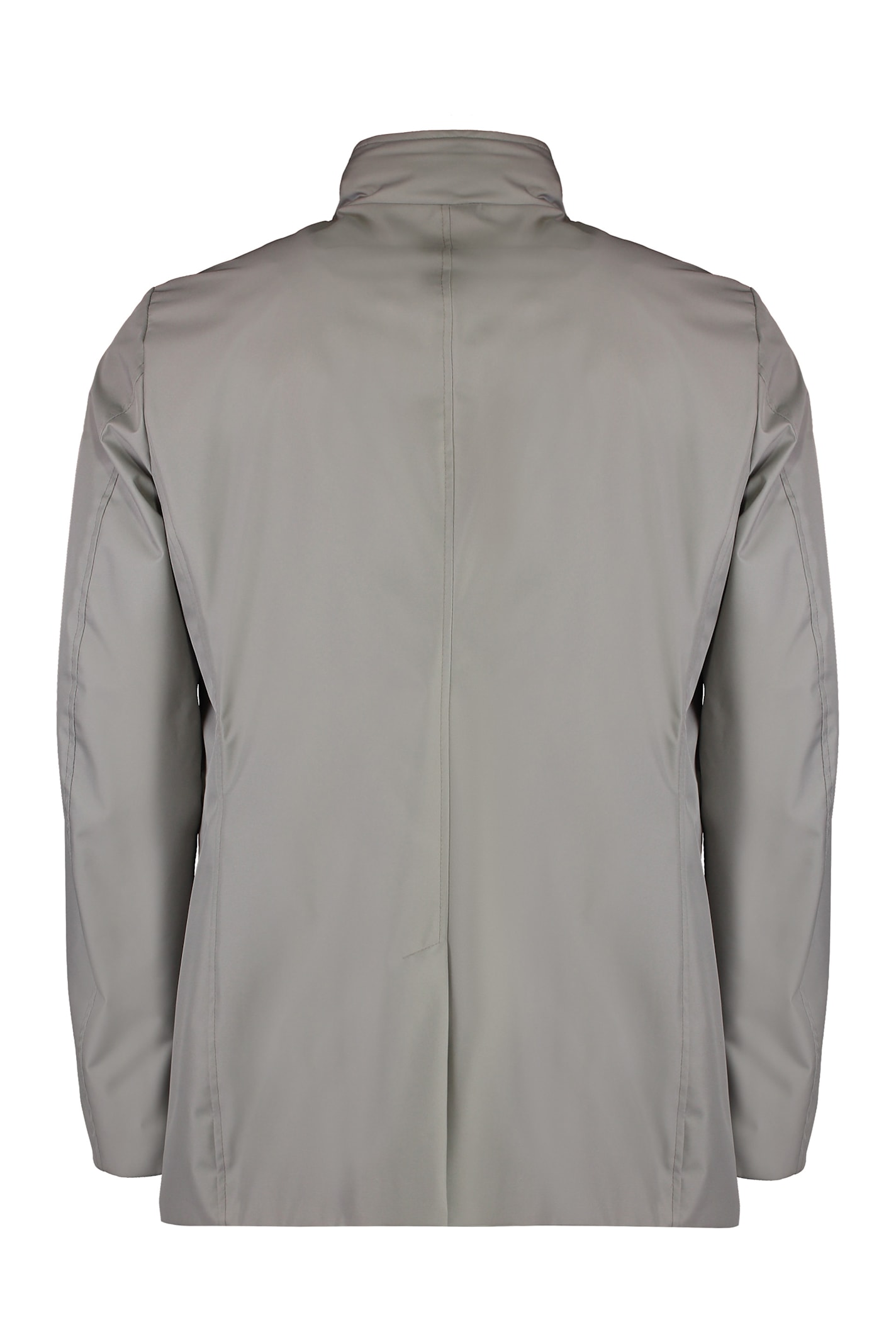 Moorer Techno Fabric Jacket In Grey