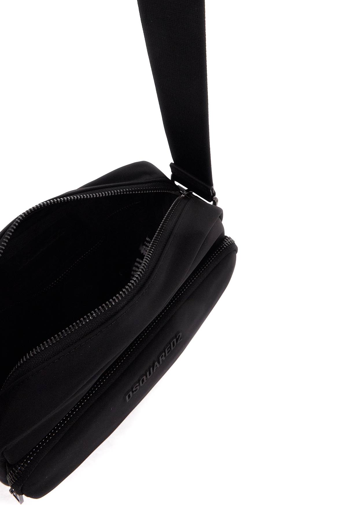 Dsquared2 Adjustable Shoulder Strap Shoulder Bag In Black