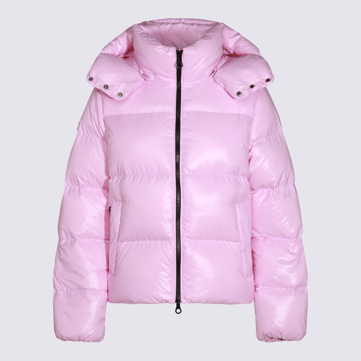 Shop Duvetica Pink Down Jacket