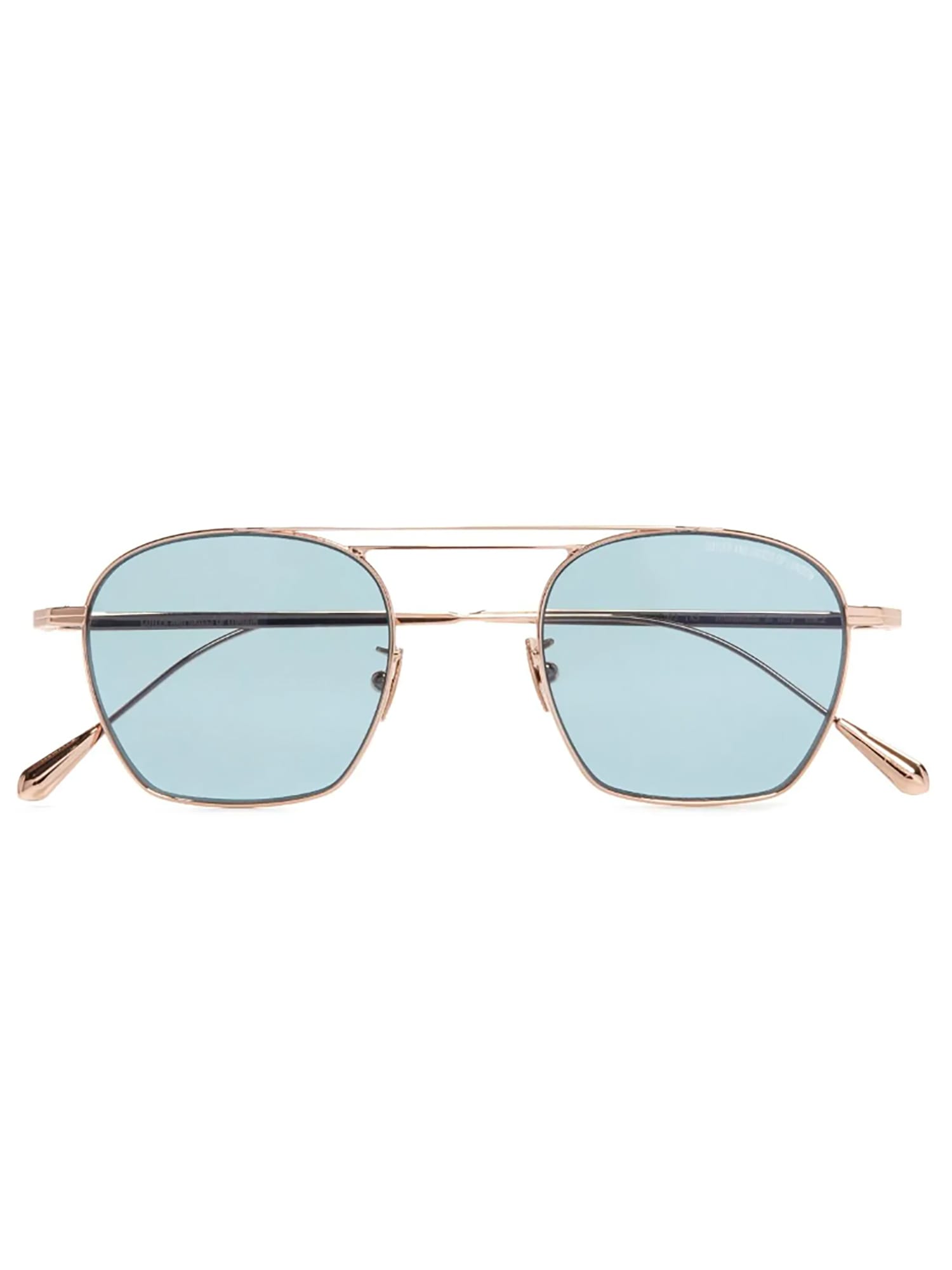 Shop Cutler And Gross 0004 Sunglasses In Rose Gold