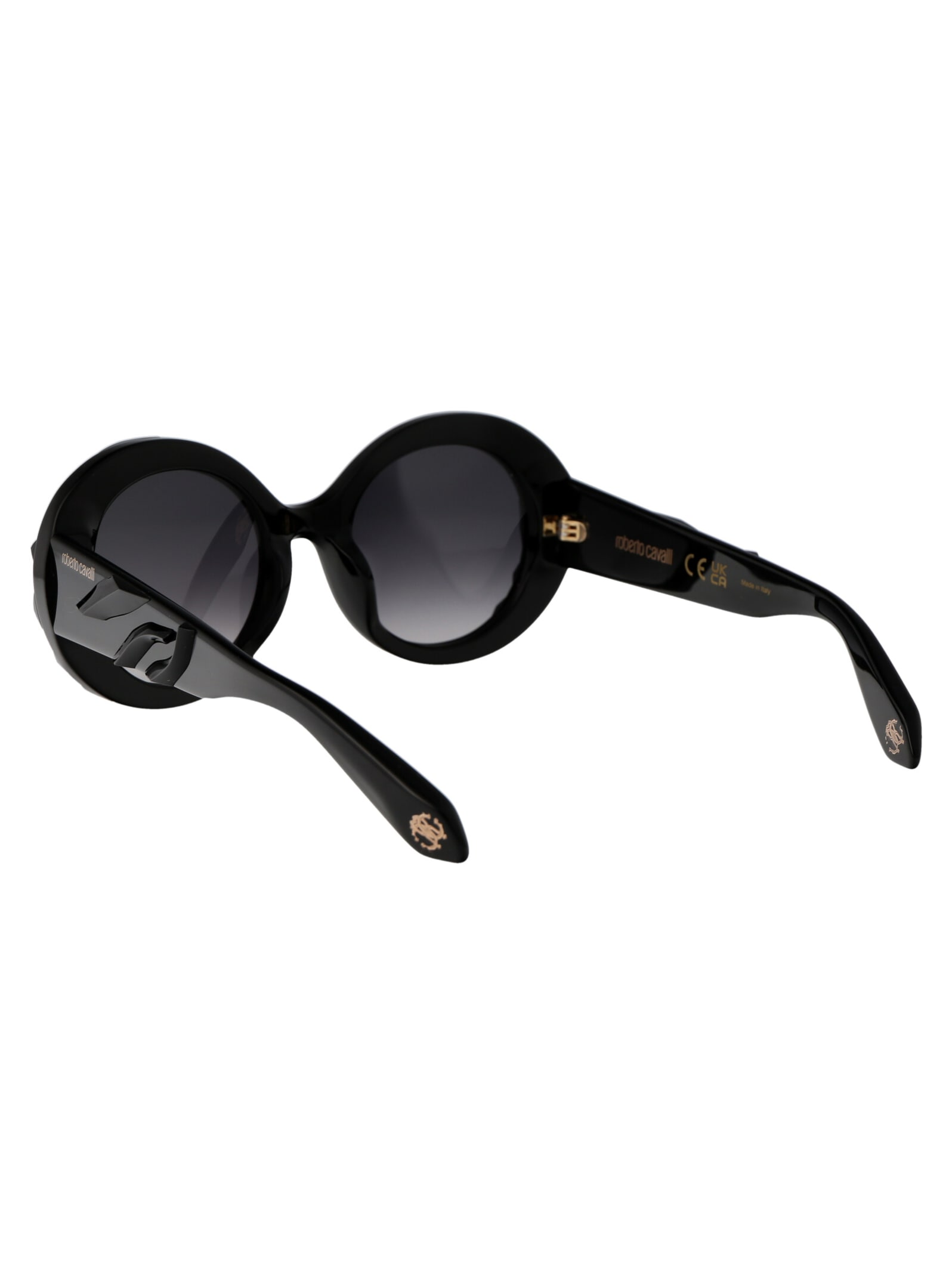 Roberto Cavalli Src010v Sunglasses In Black