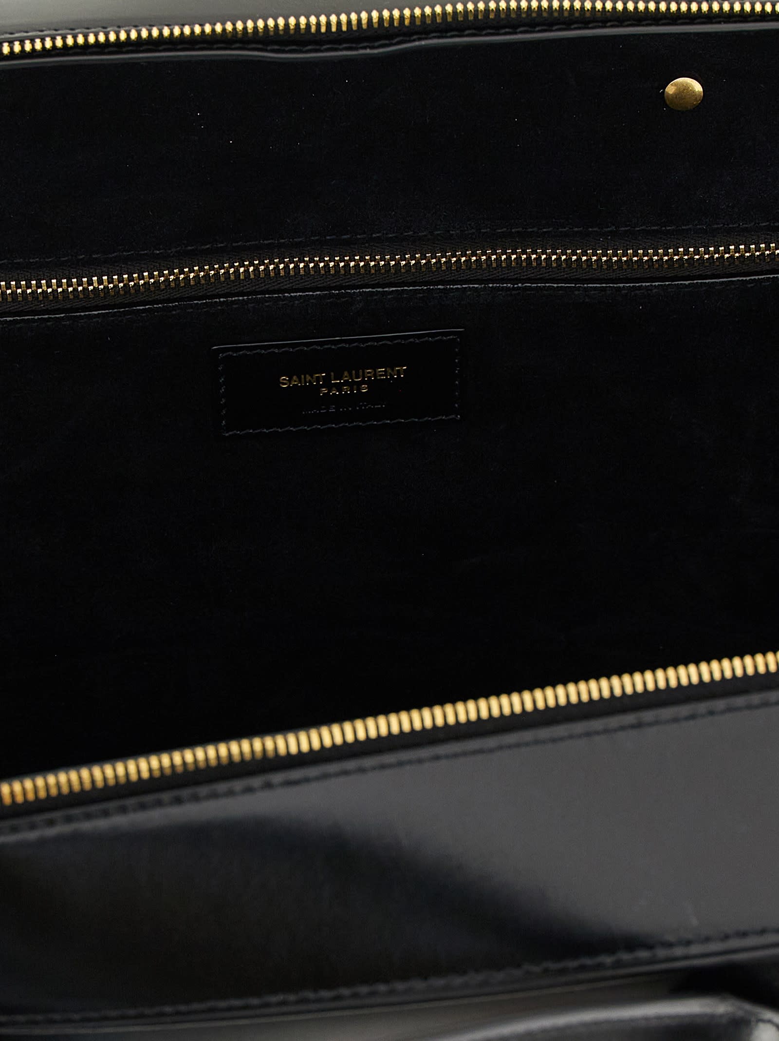 Saint Laurent Sac De Jour In Box Shoulder Bag In Black