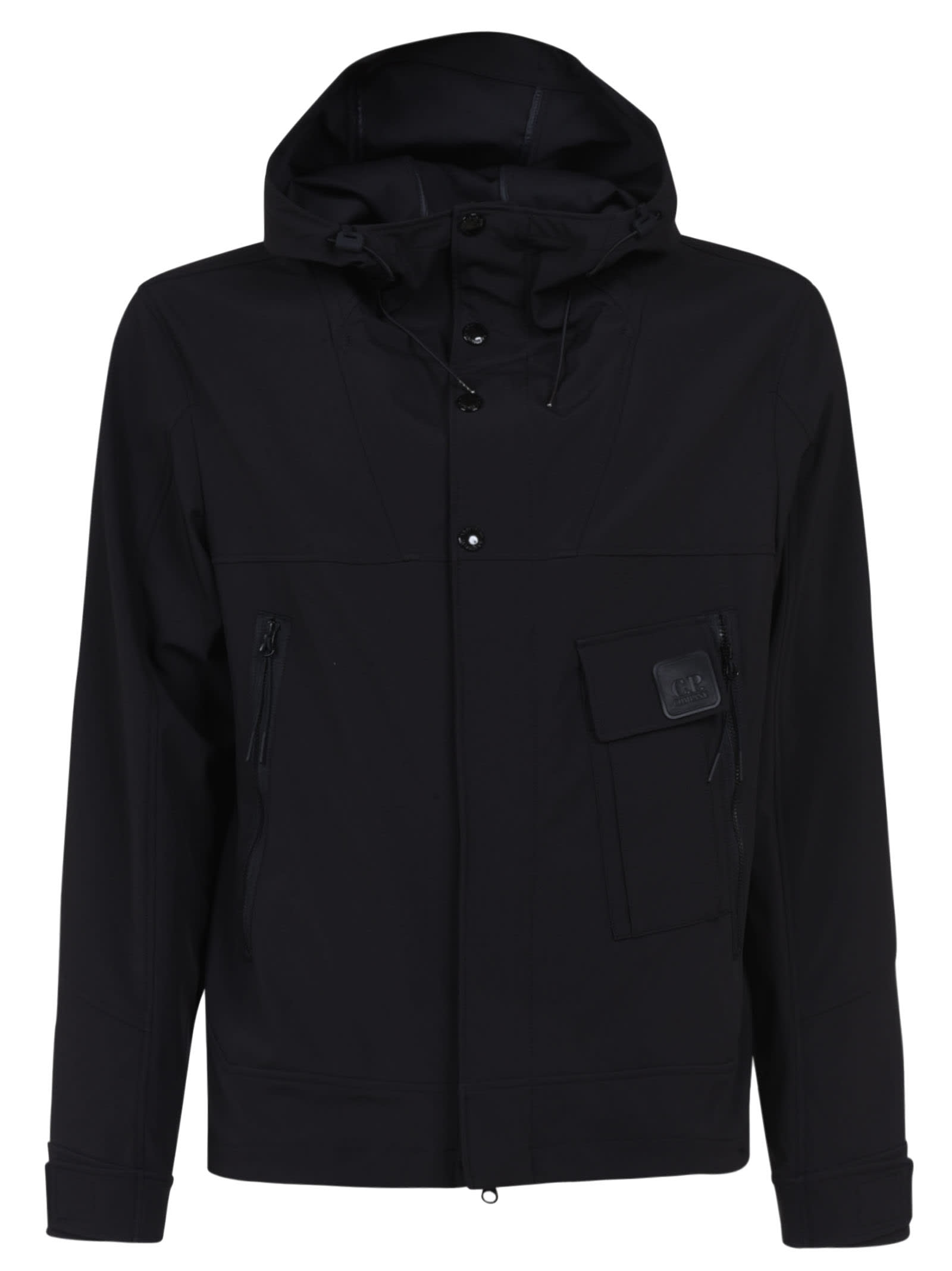 C.P. Company Patched Hooded Jacket