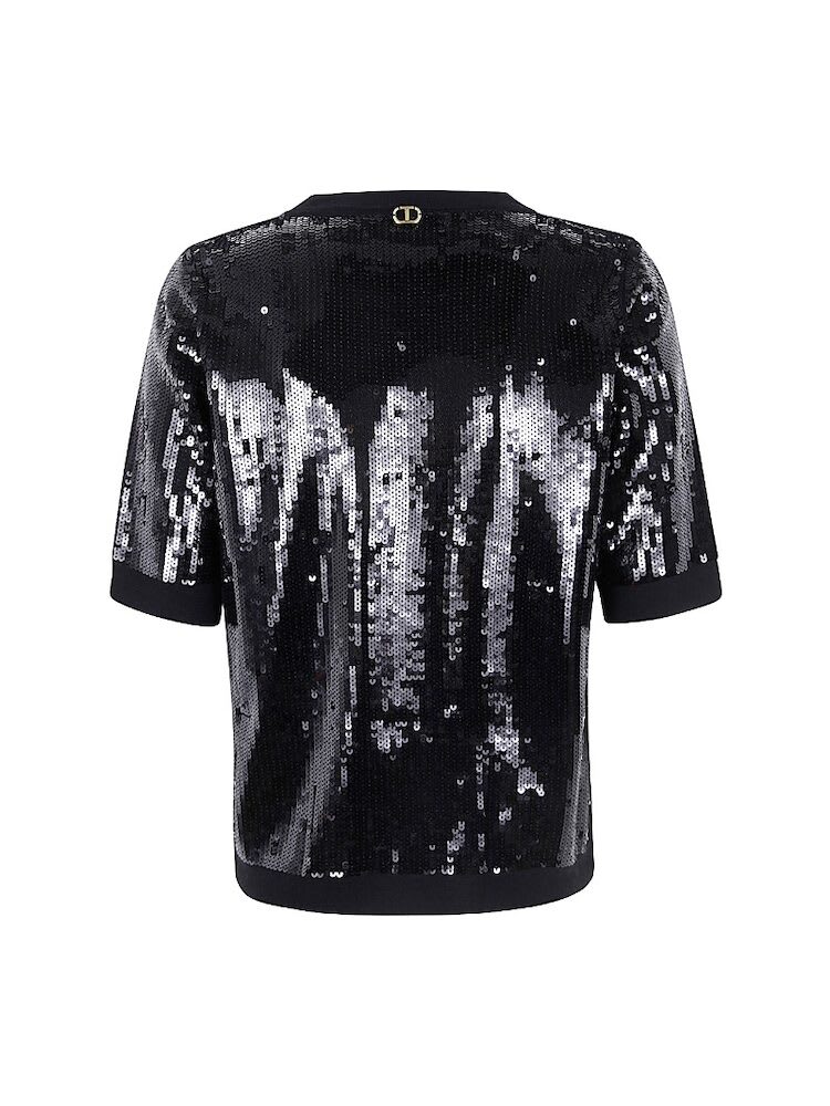 Twinset Twin-set T-shirts And Polos In Black