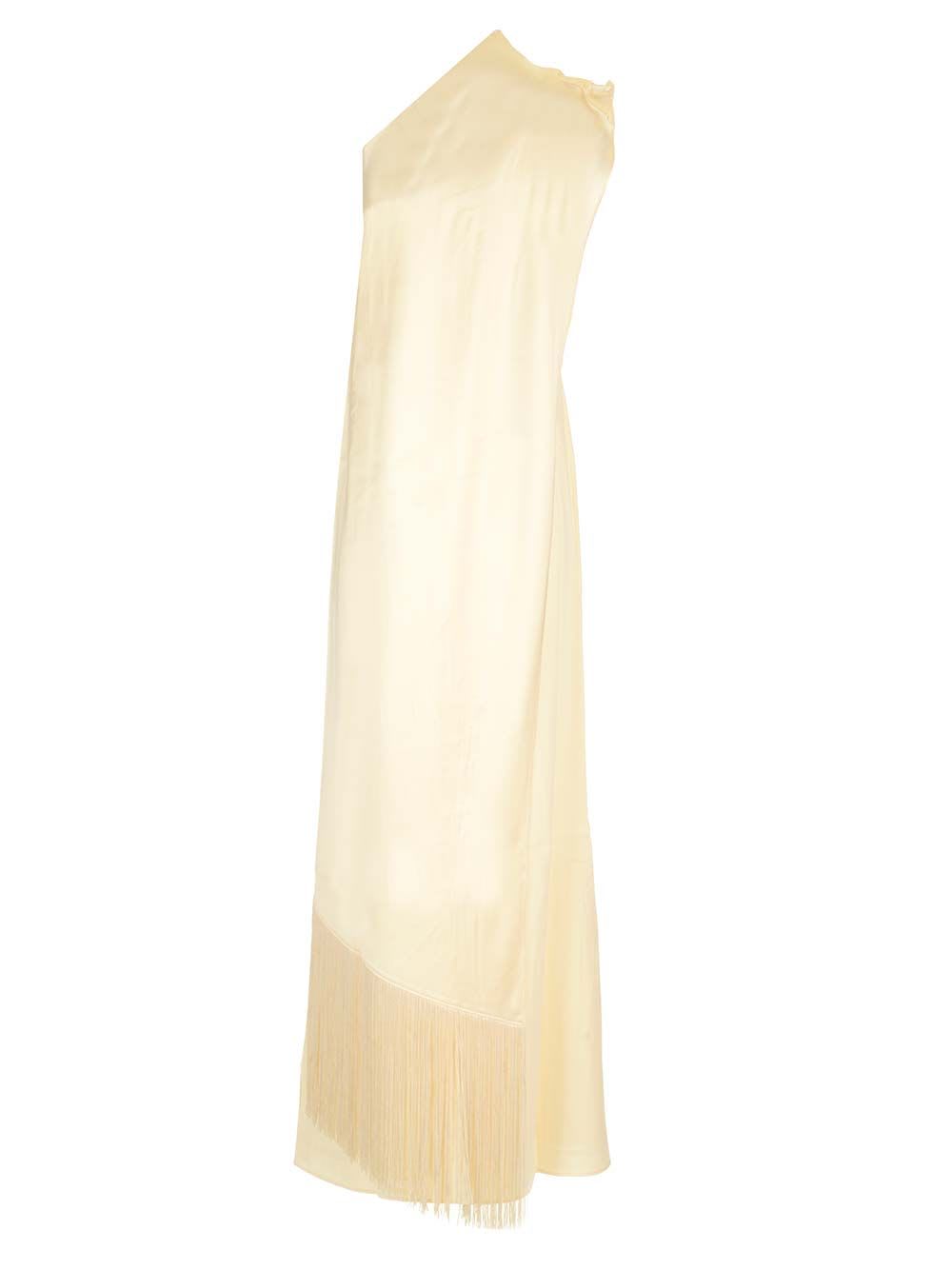 Shop Taller Marmo Berenson One-shoulder Dress In White