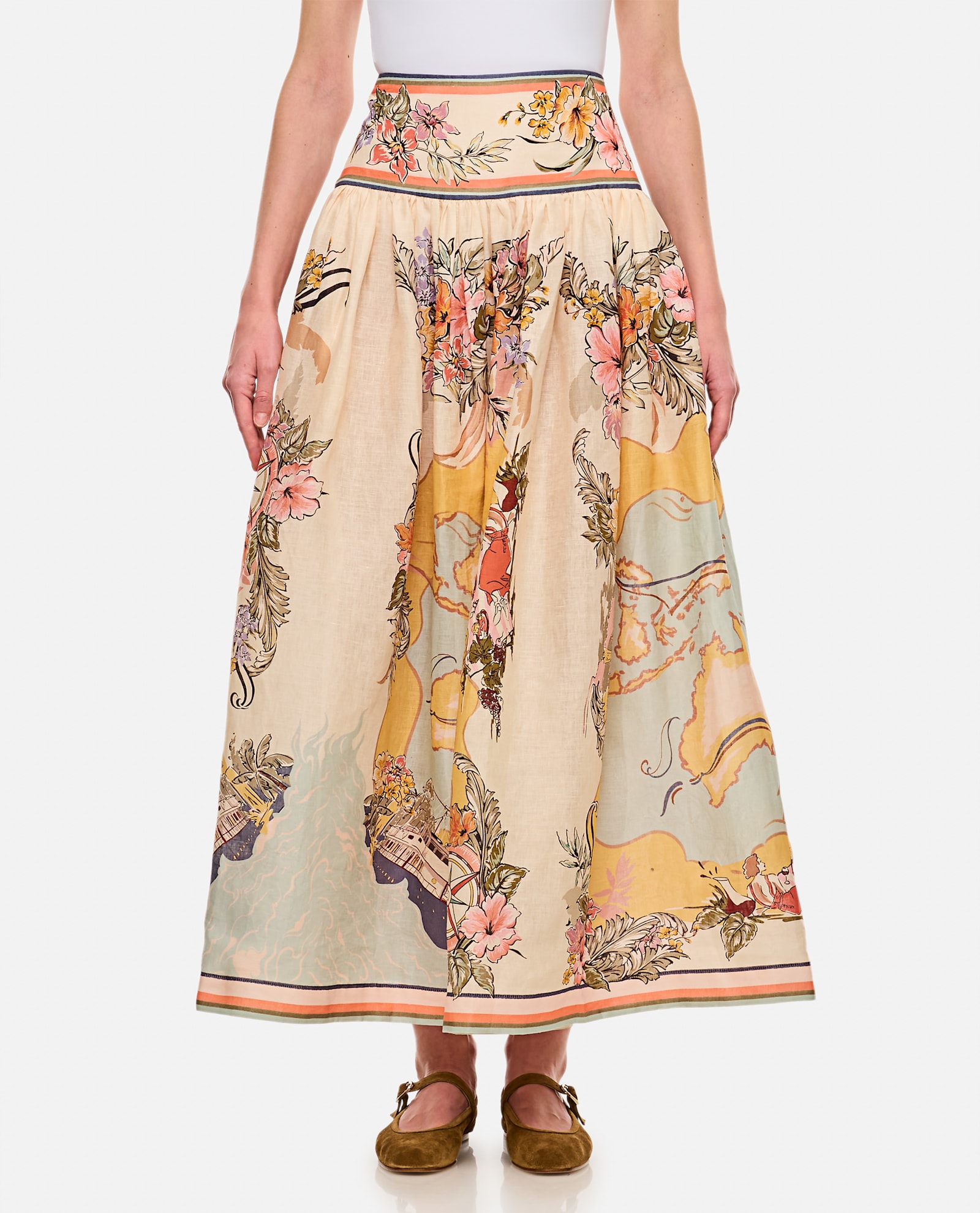 Tallow Midi Skirt