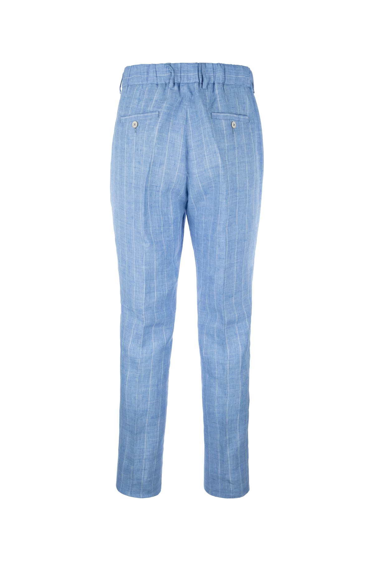 Brian Dales Striped Trousers In 002
