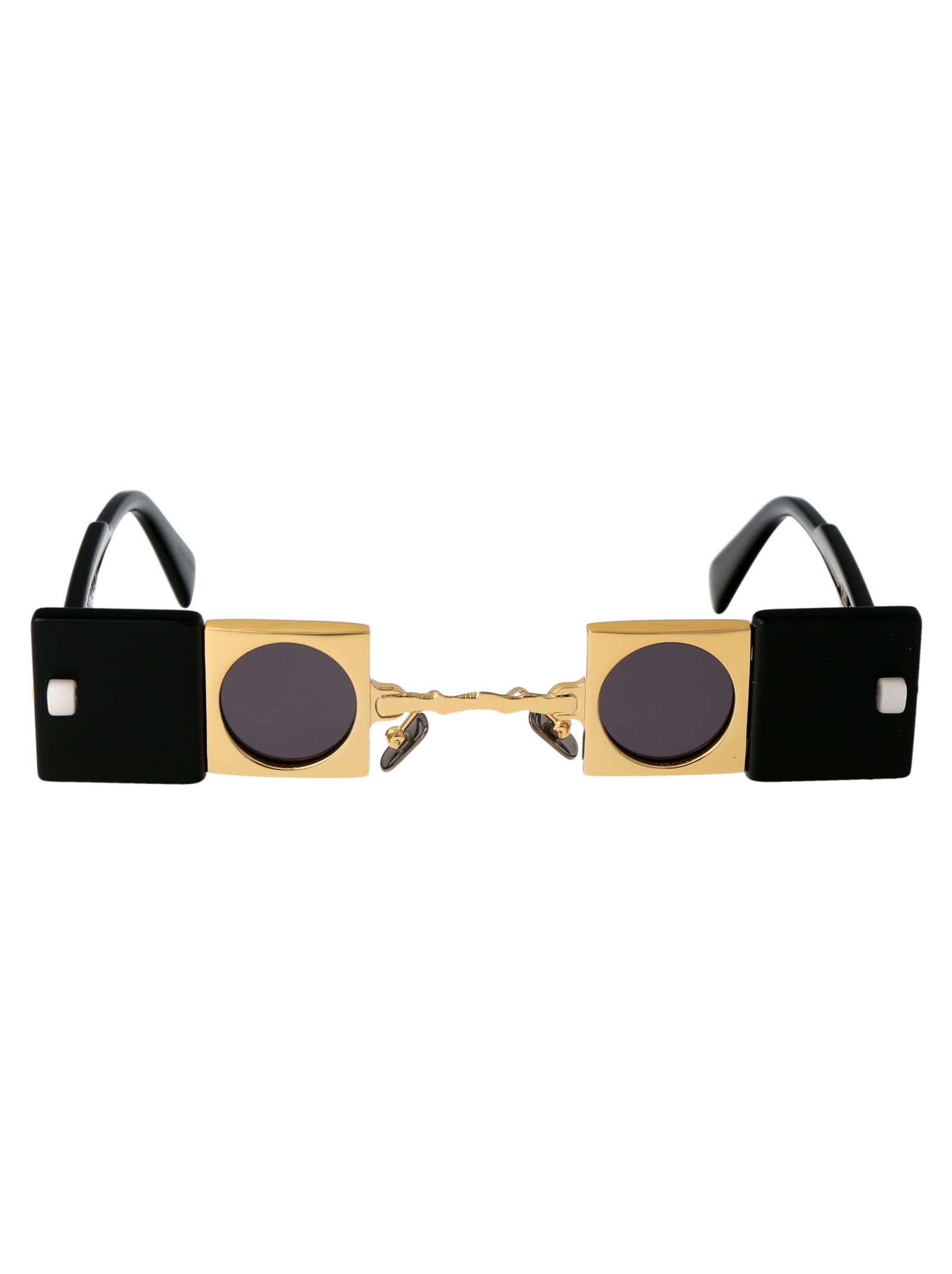 Shop Kuboraum Maske Q50 Sunglasses In Gd Bs Grey