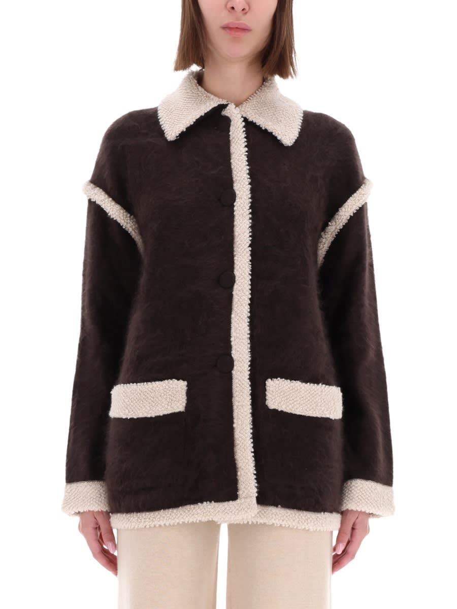 Guest In Residence "grizzly" Jacket In Brown