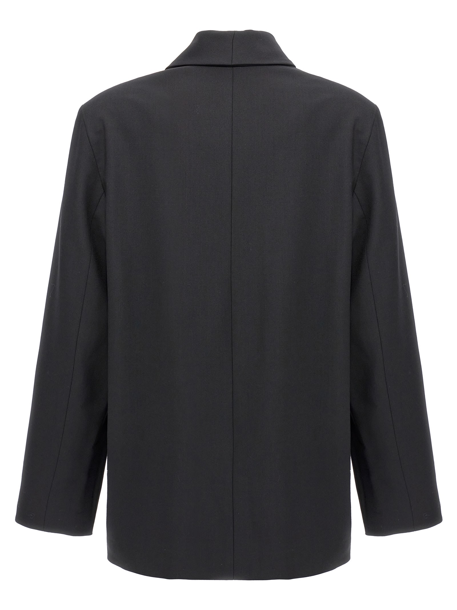 Shop Loulou Studio Sancia Blazer In Black