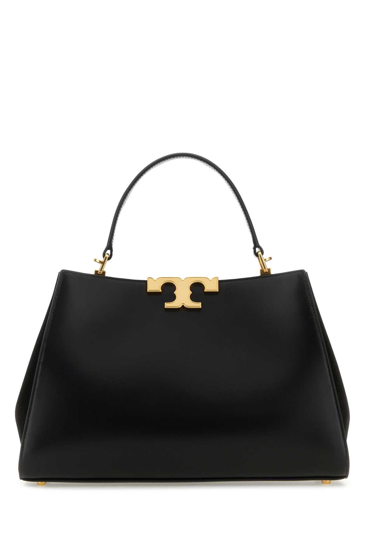 Shop Tory Burch Black Leather Eleanor Handbag