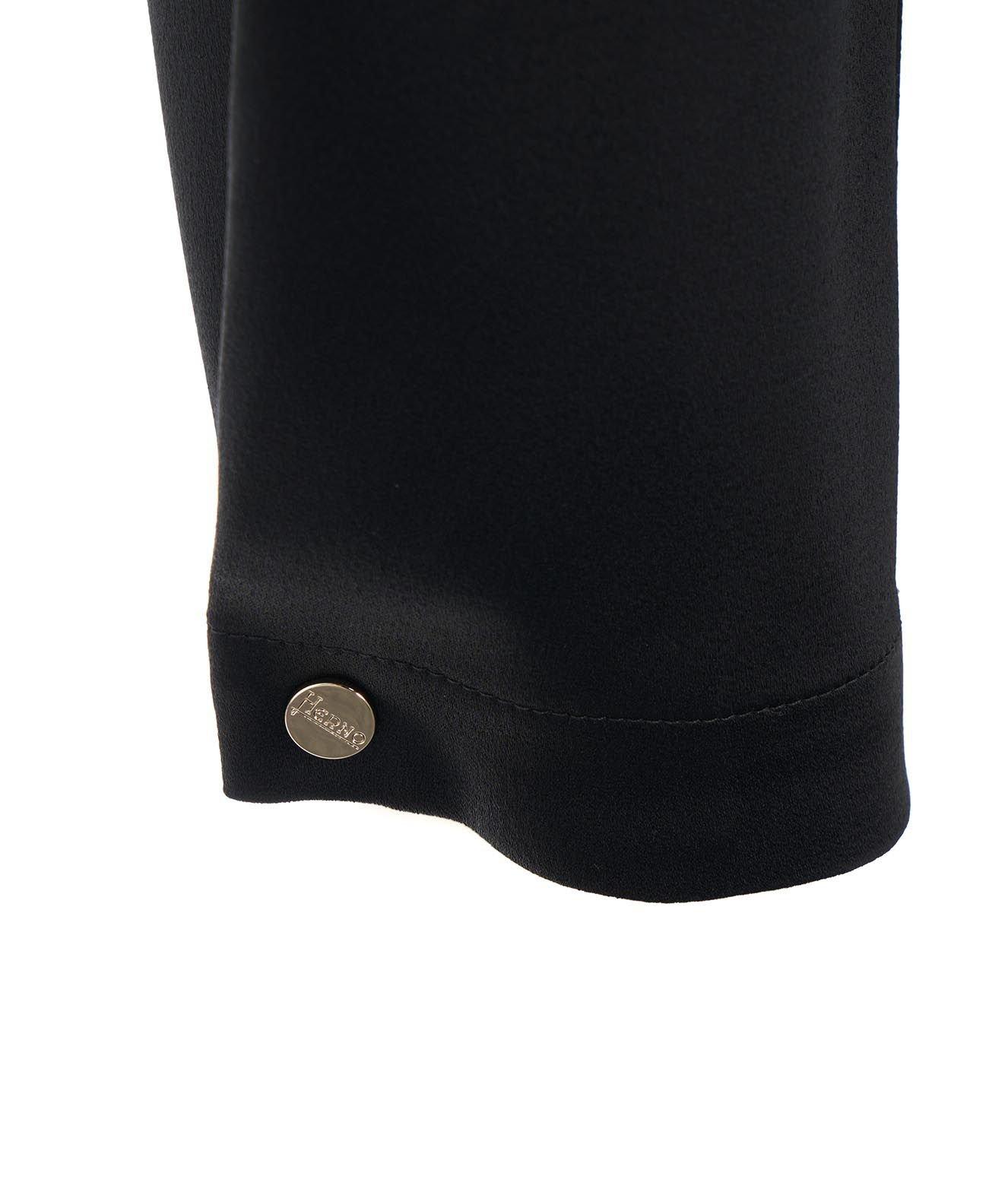 Herno Drawstring Straight-leg Trousers In Nero