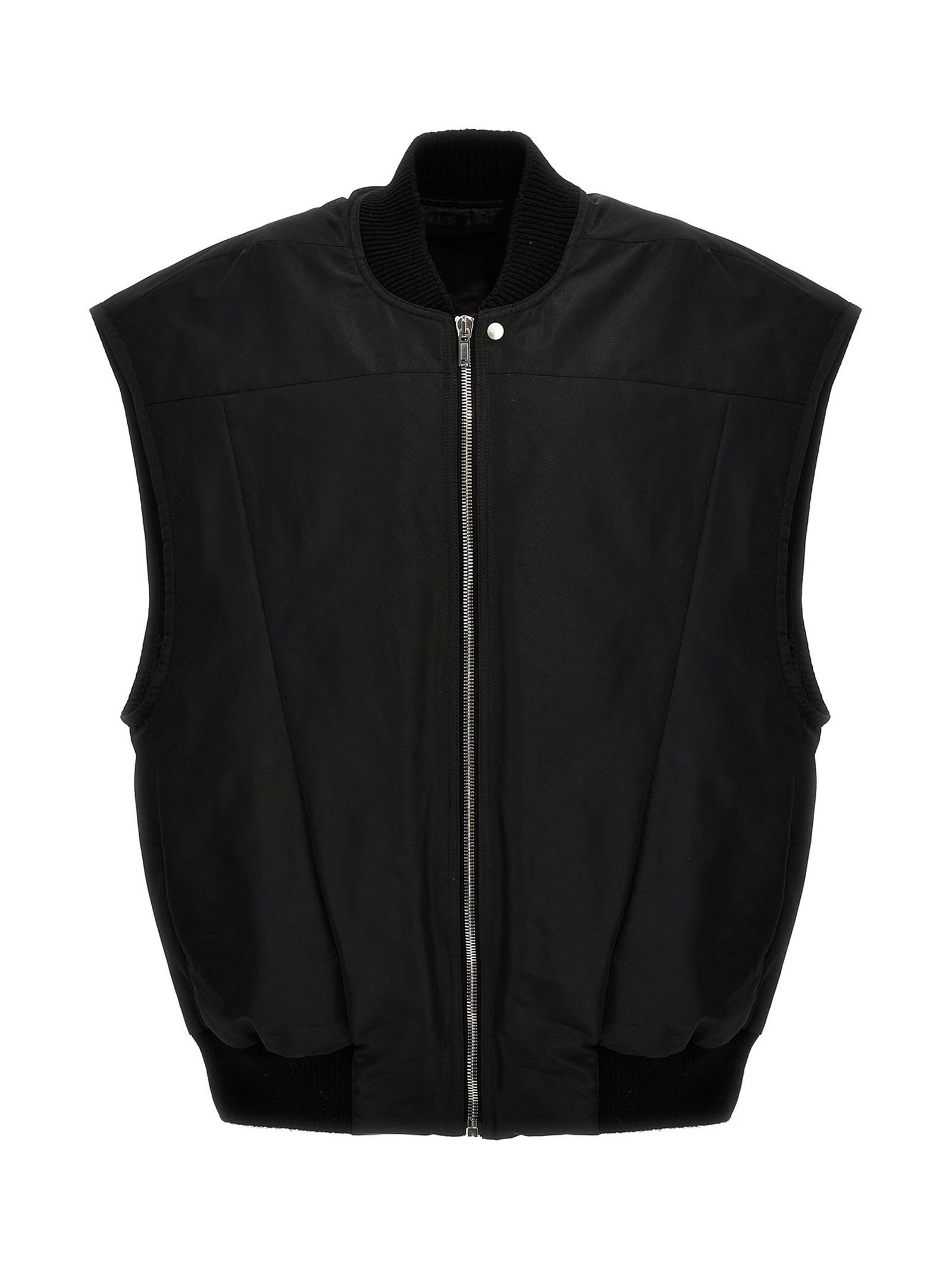 Rick Owens Jacket In Nero