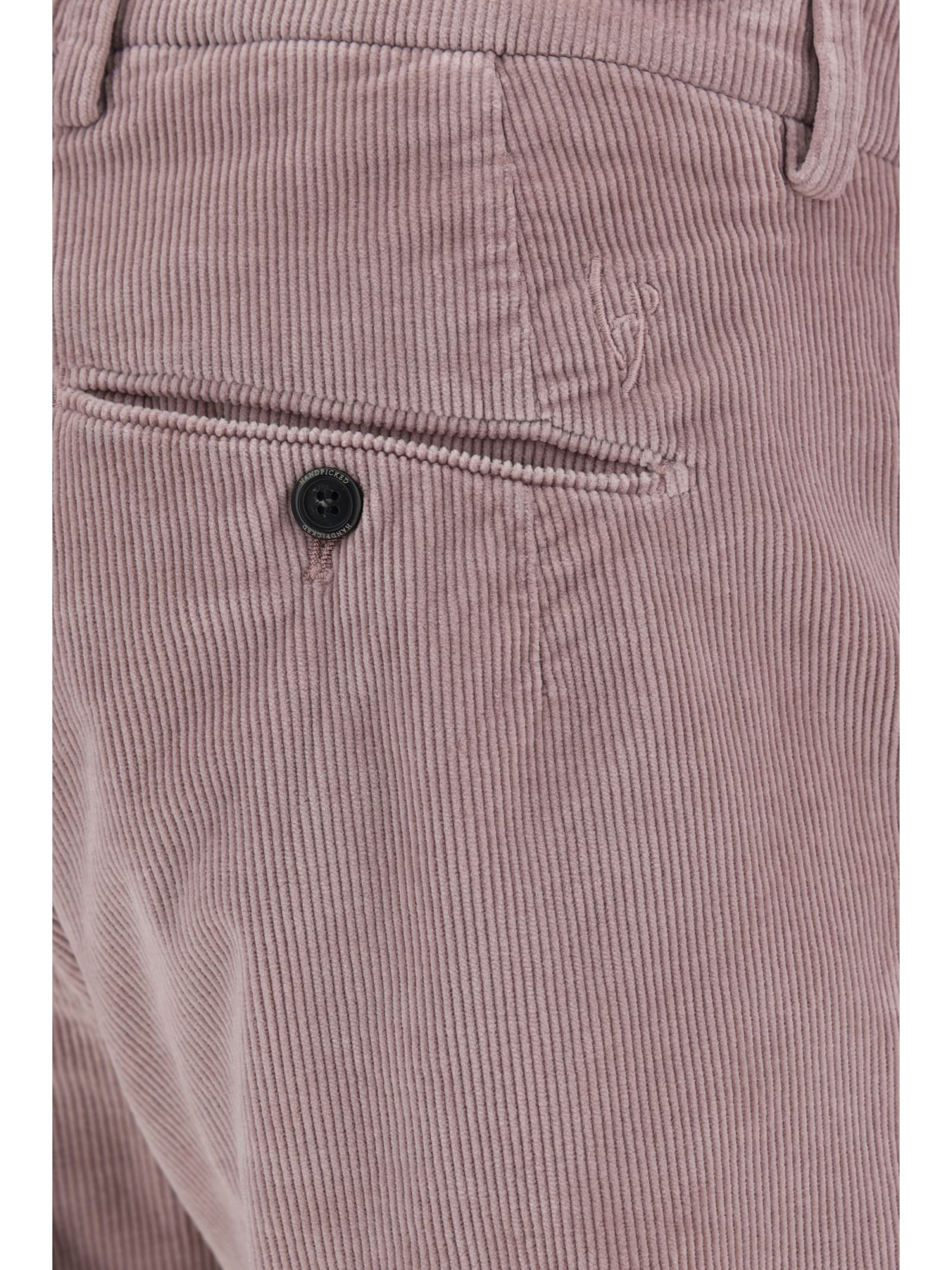 Shop Hand Picked Pants In Rosa Polvere