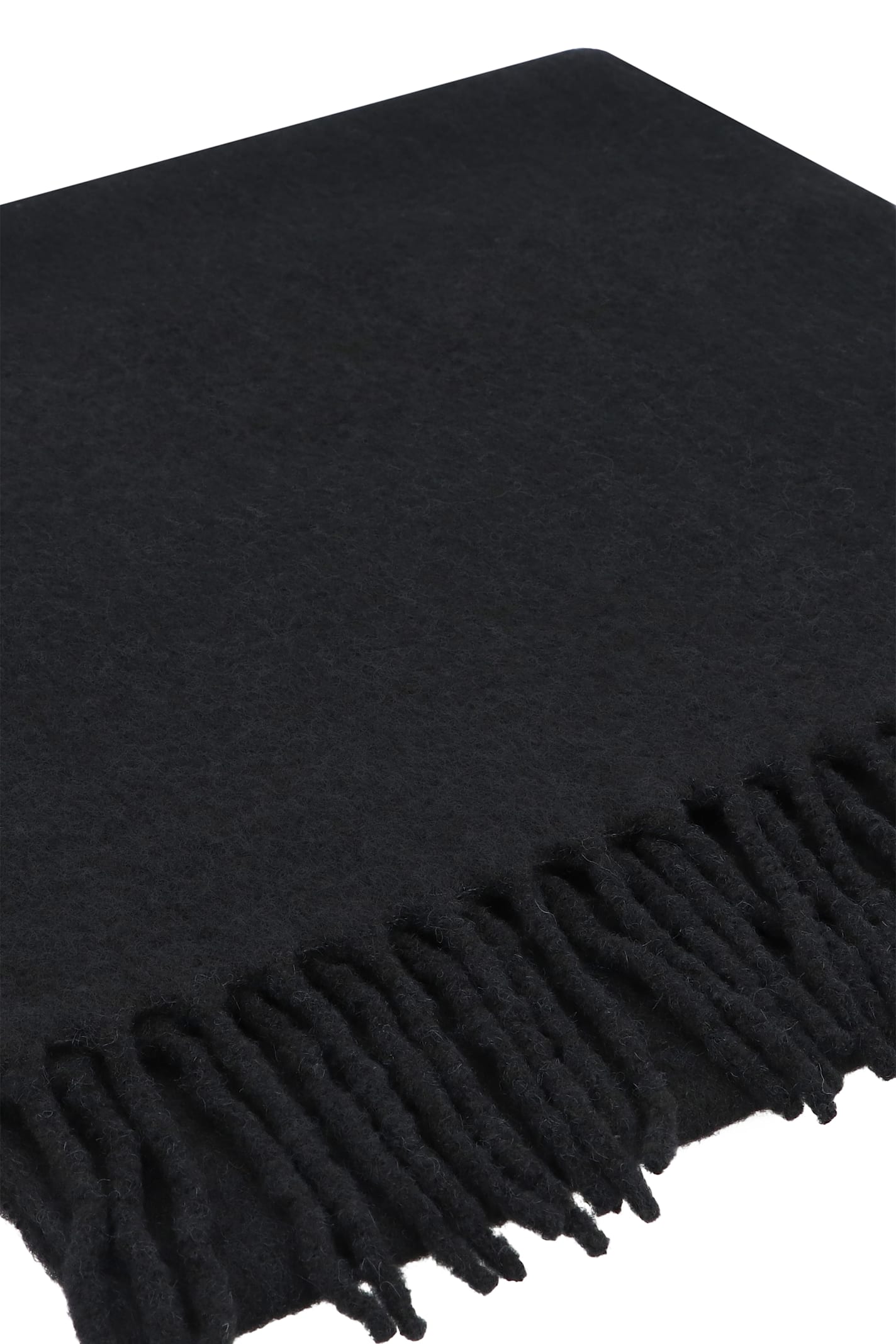 Canada Goose Women's Knitted Wool Scarf In Black