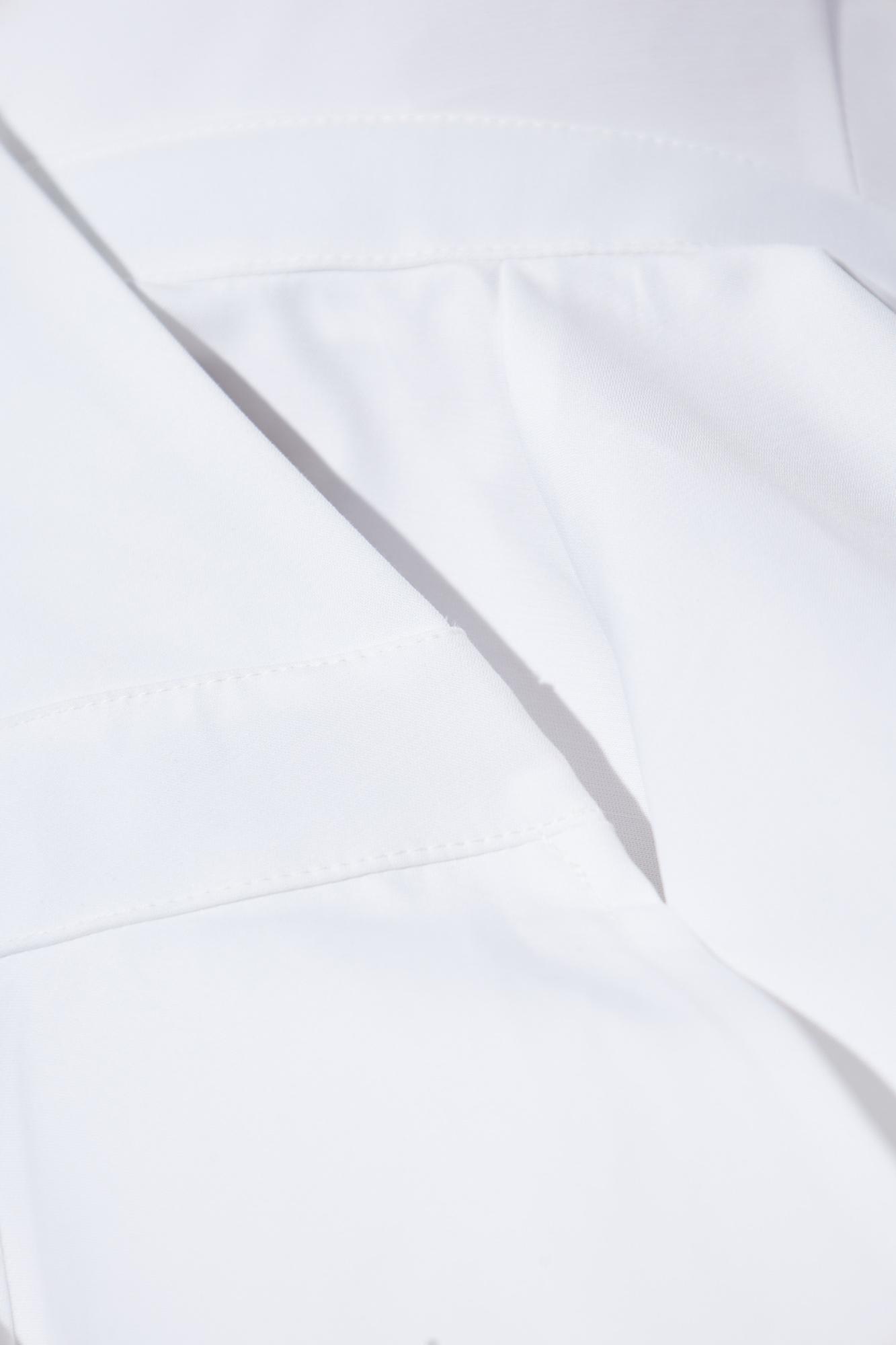Alaïa Womens Spiral-belt Pleated Cotton-poplin Mini Dress Blanc