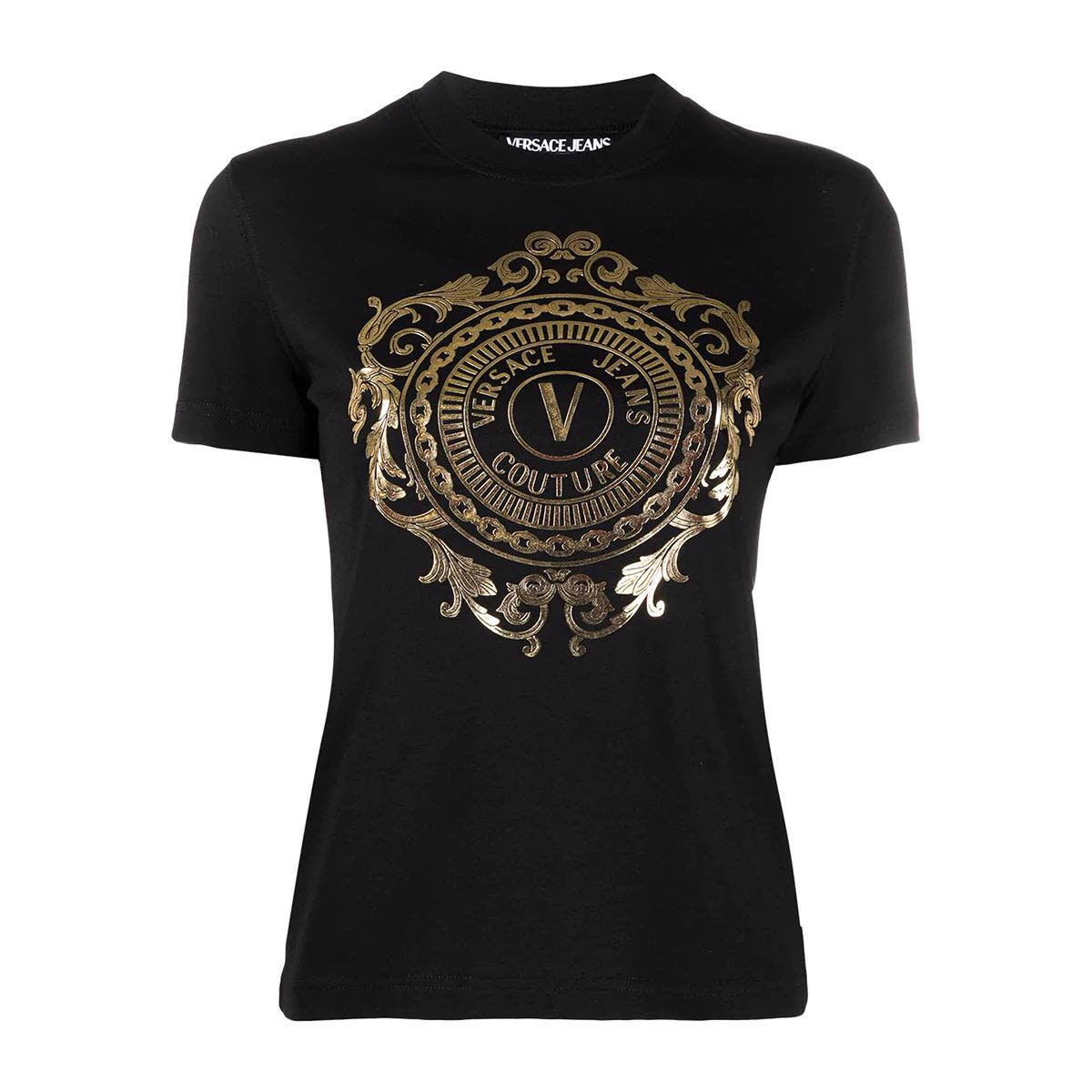 Versace Jeans Couture Versace T-shirt Nera Donna