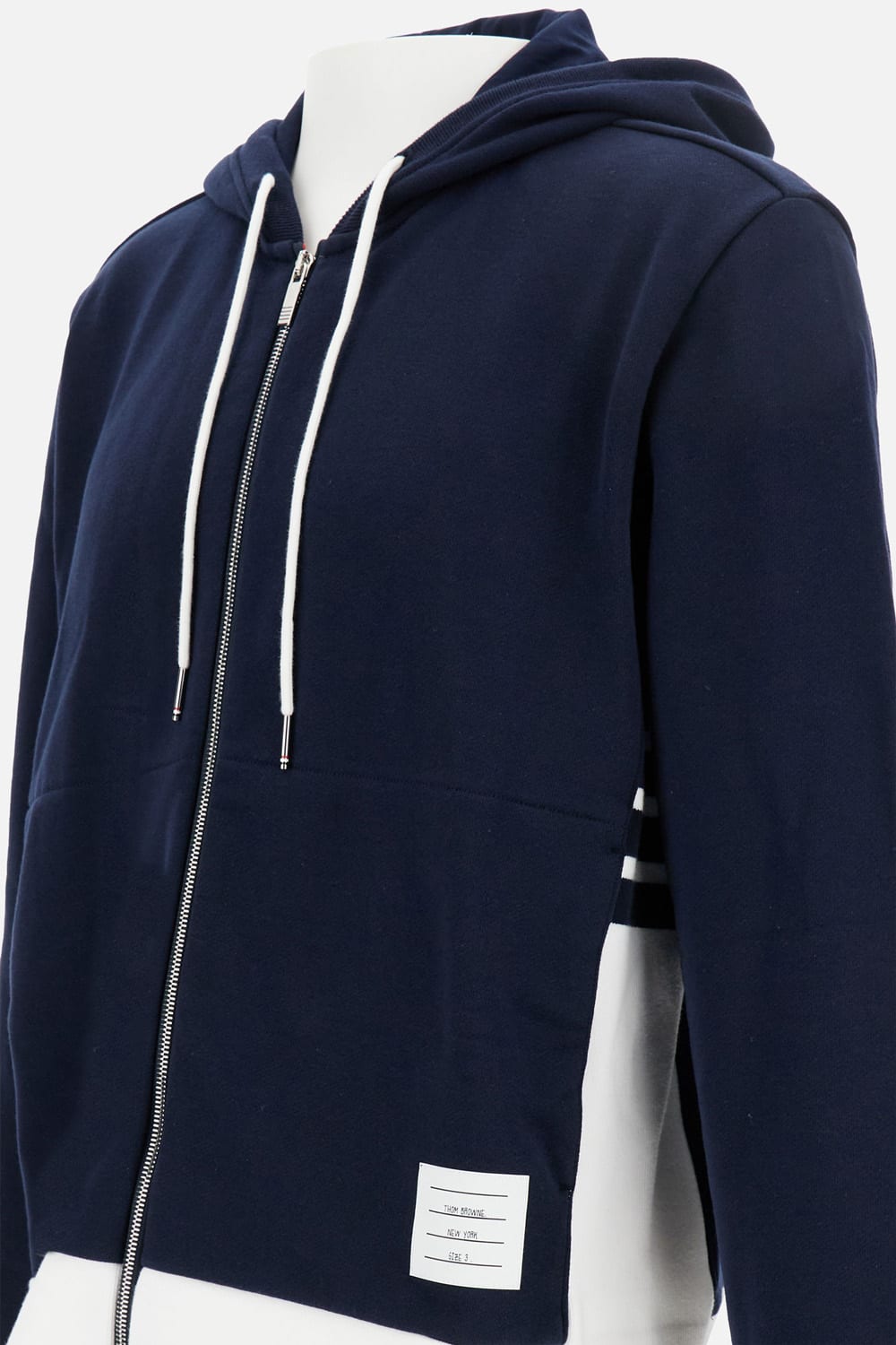 Thom Browne Hoodie In Blue