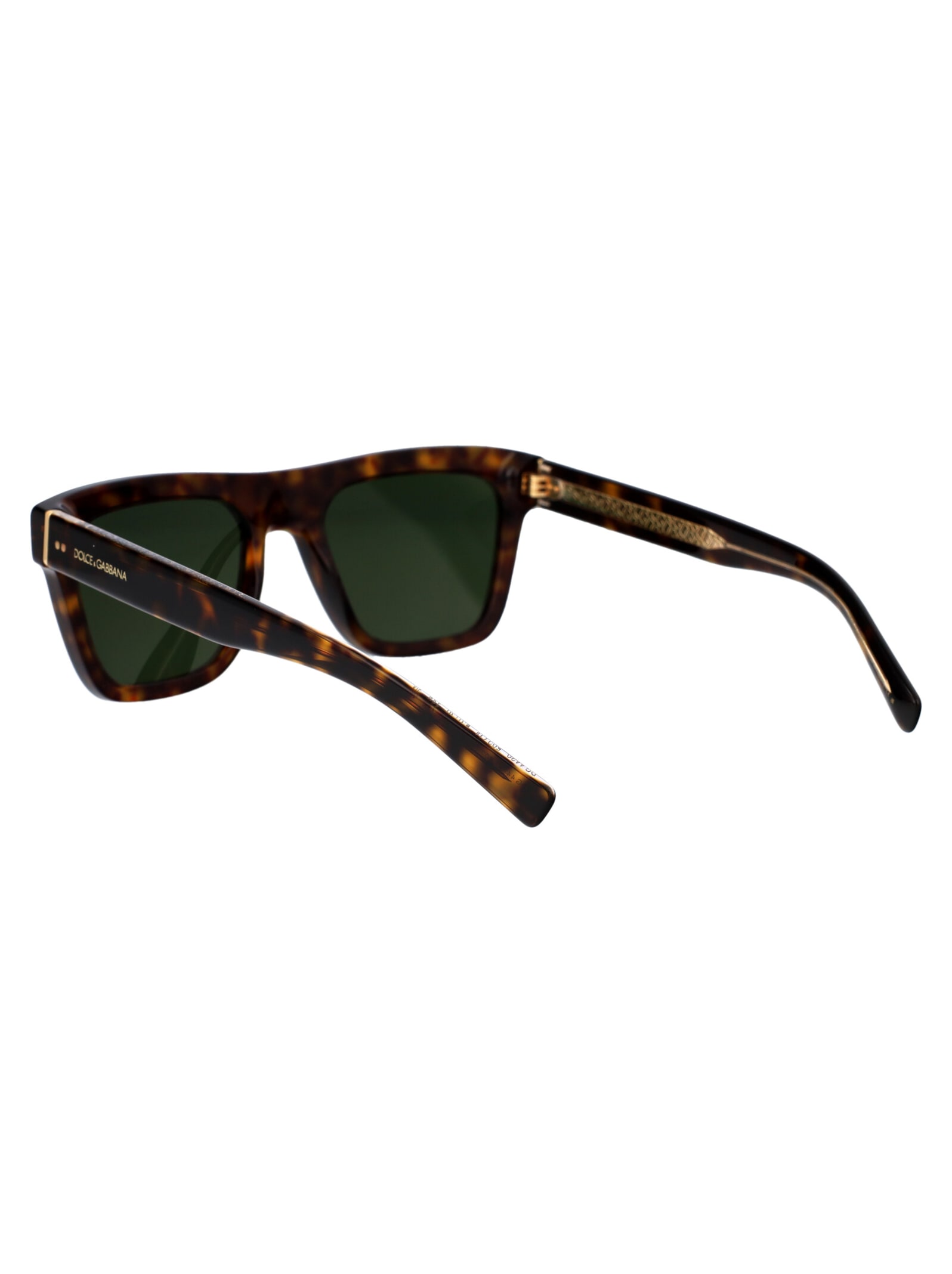 Shop Dolce &amp; Gabbana Eyewear 0dg4413 Sunglasses In 675/r5 Black/crystal