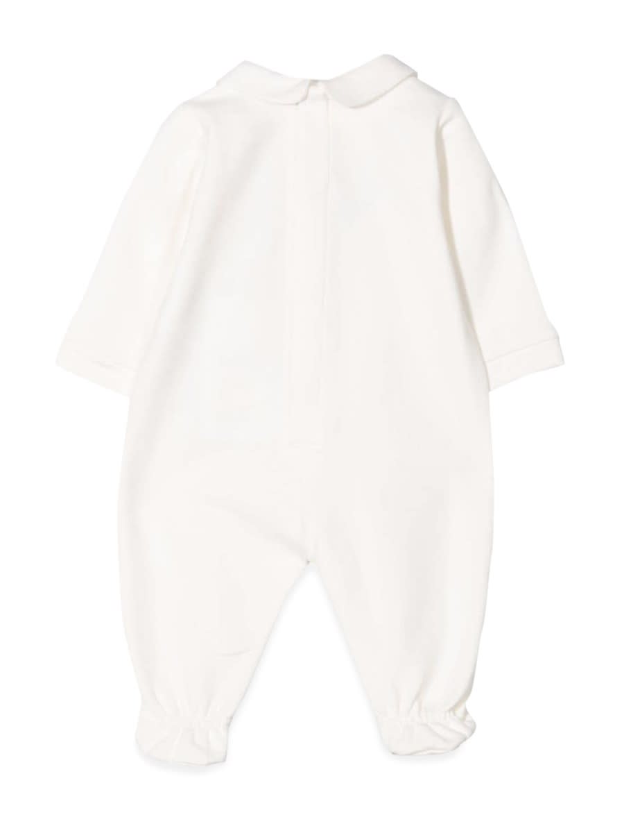Emporio Armani Romper Suit In Ivory