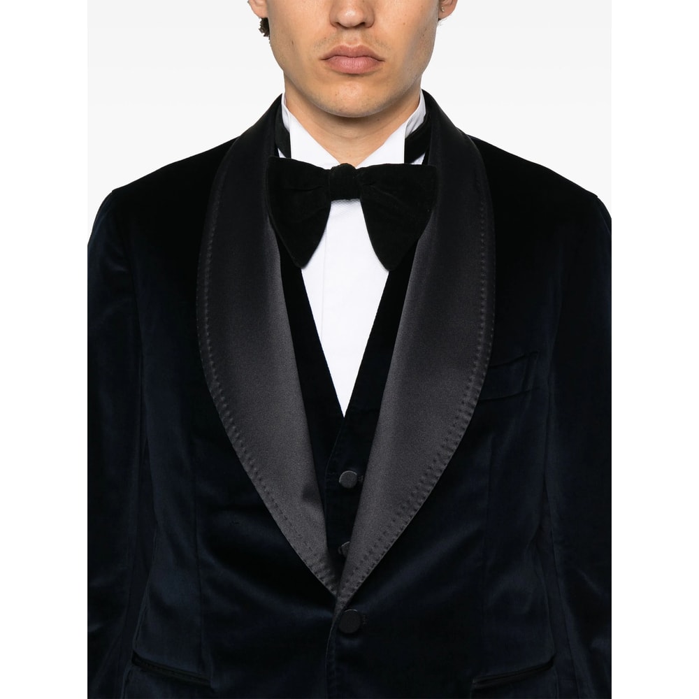 Tagliatore Jackets Blue In Blue