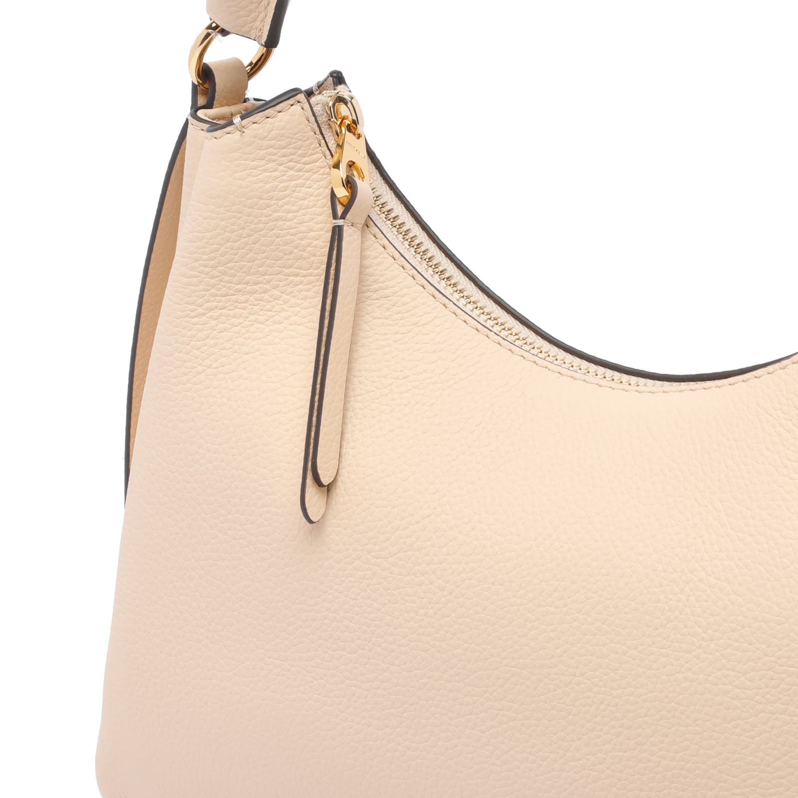 Coccinelle Small Boheme Shoulder Bag In White