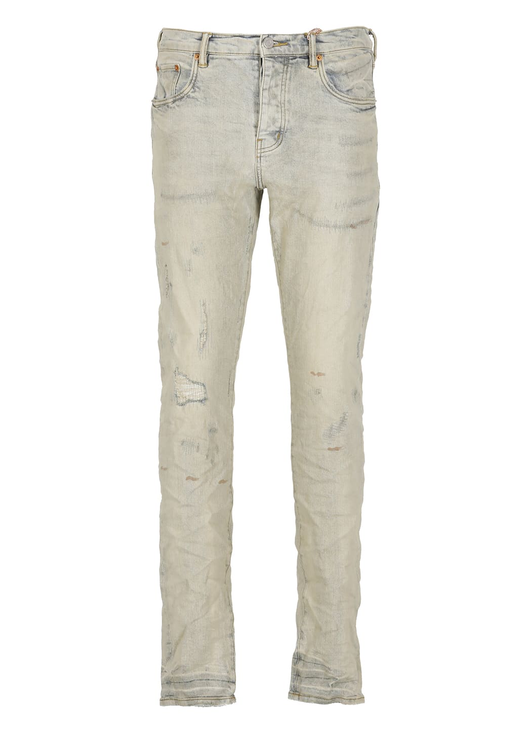 Shop Purple Brand P001 Jeans In Grey