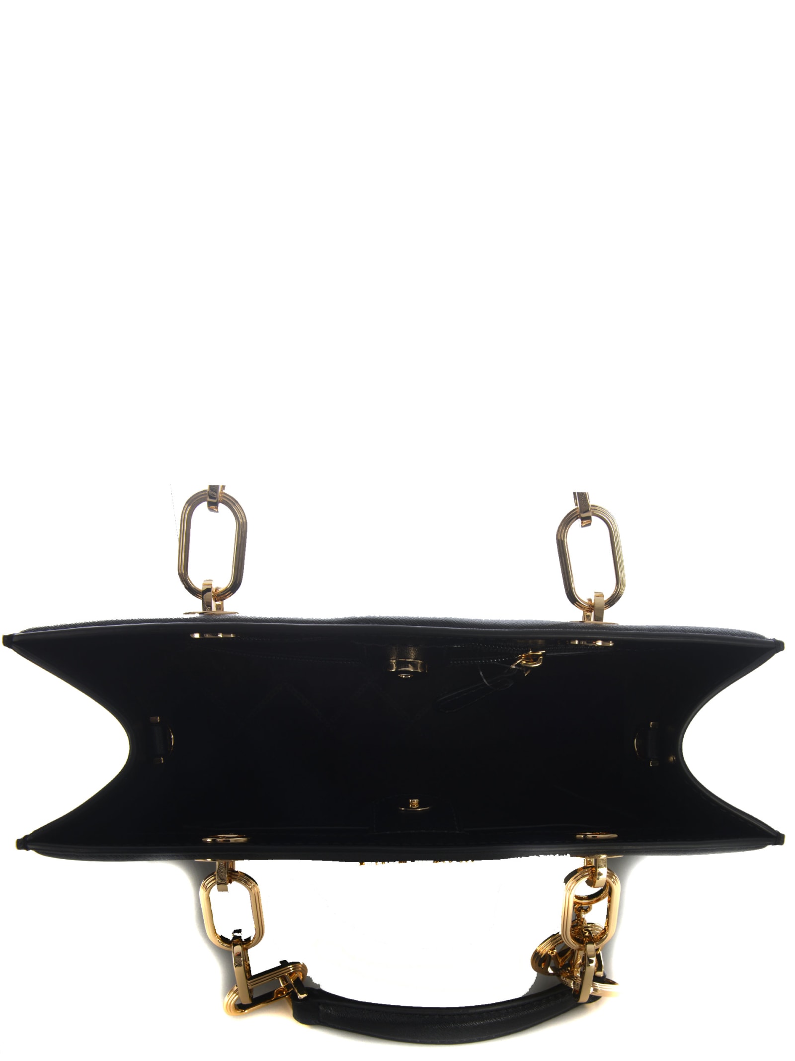 Michael Michael Kors Cynthia Leather Bag In Nero