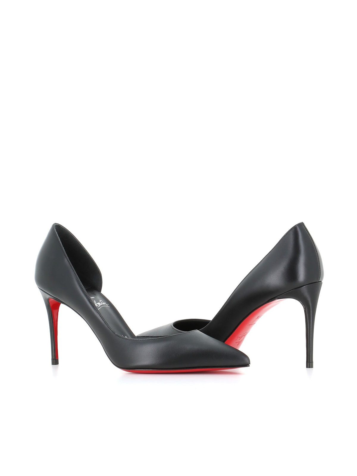 Shop Christian Louboutin Décolletè Iriza 85 In Black