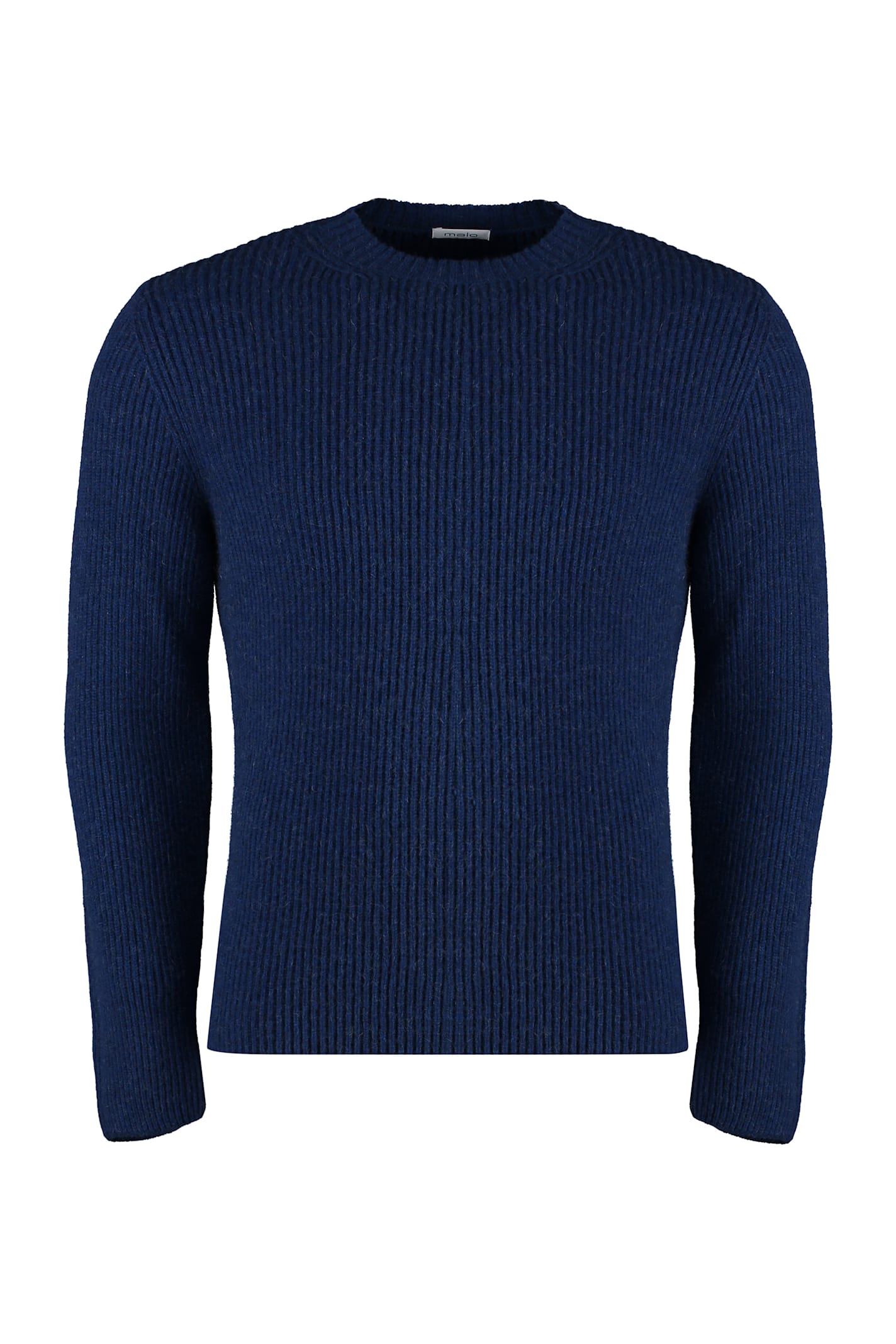 Malo Crew-neck Camel Sweater