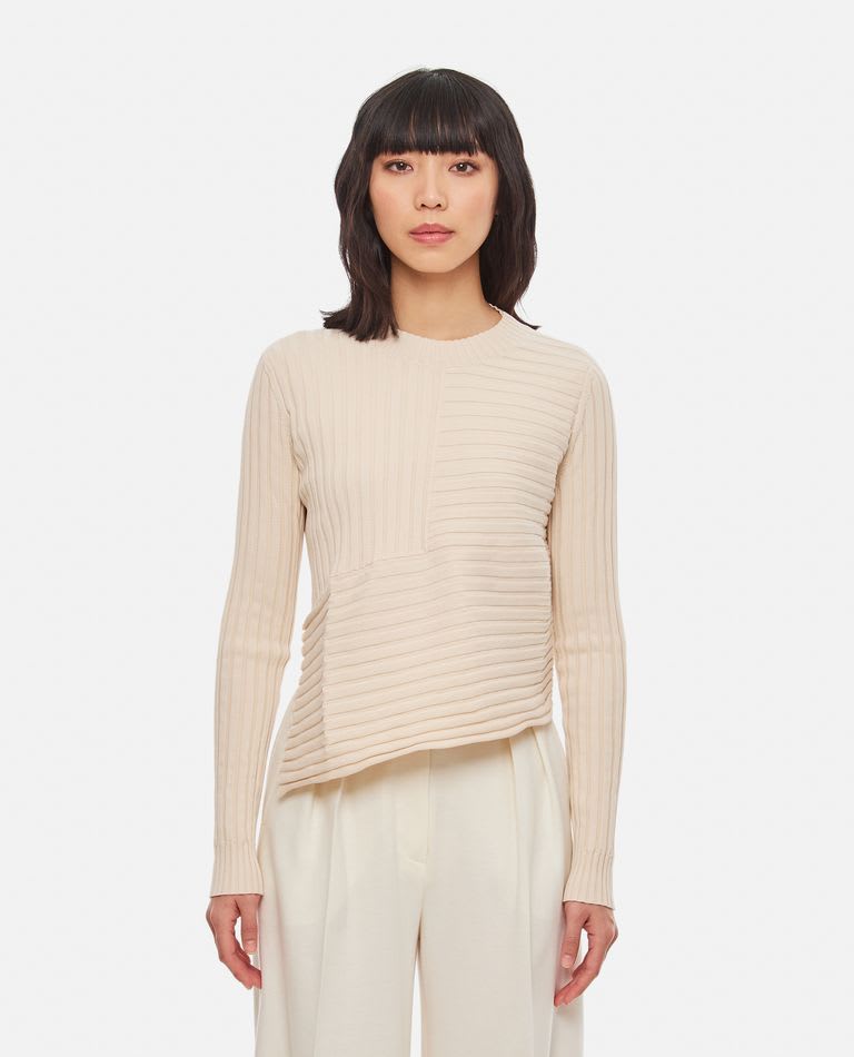 STELLA MCCARTNEY ELEATED COTTON KNITTED JUMPER