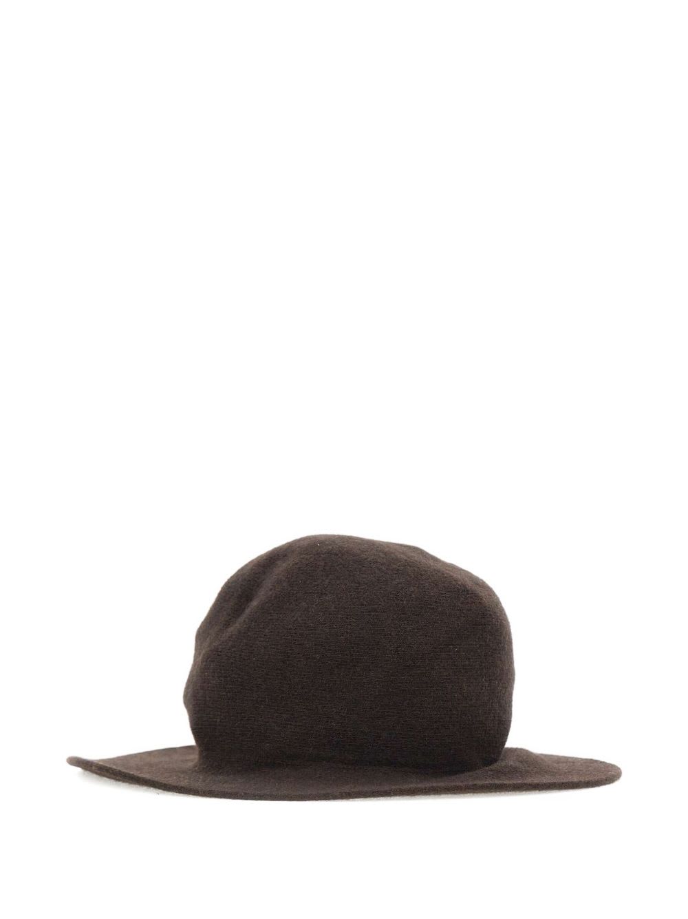 Borsalino Angelina Wool Blend Cloche In Brown