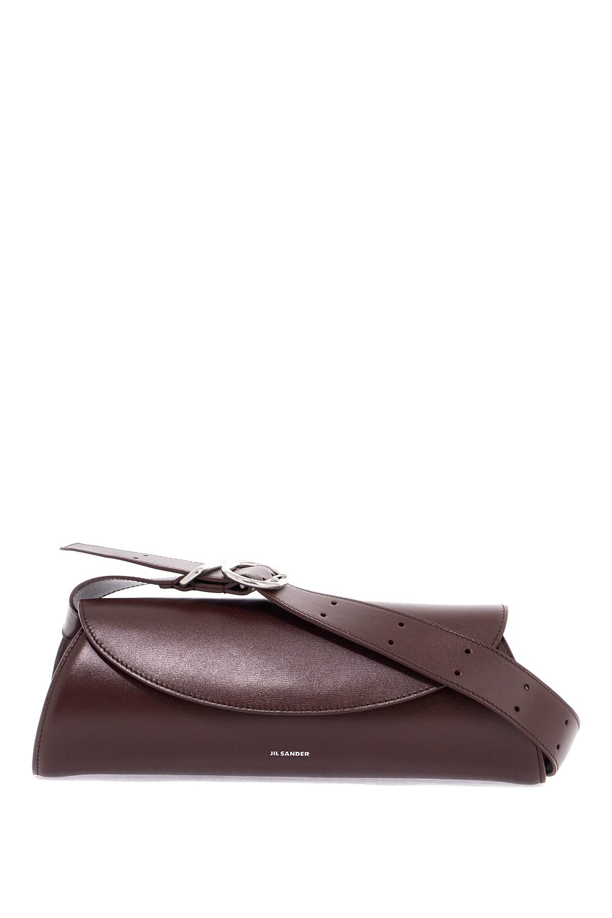 Cannolo Sm Bag In Dark Brown Calf Leather