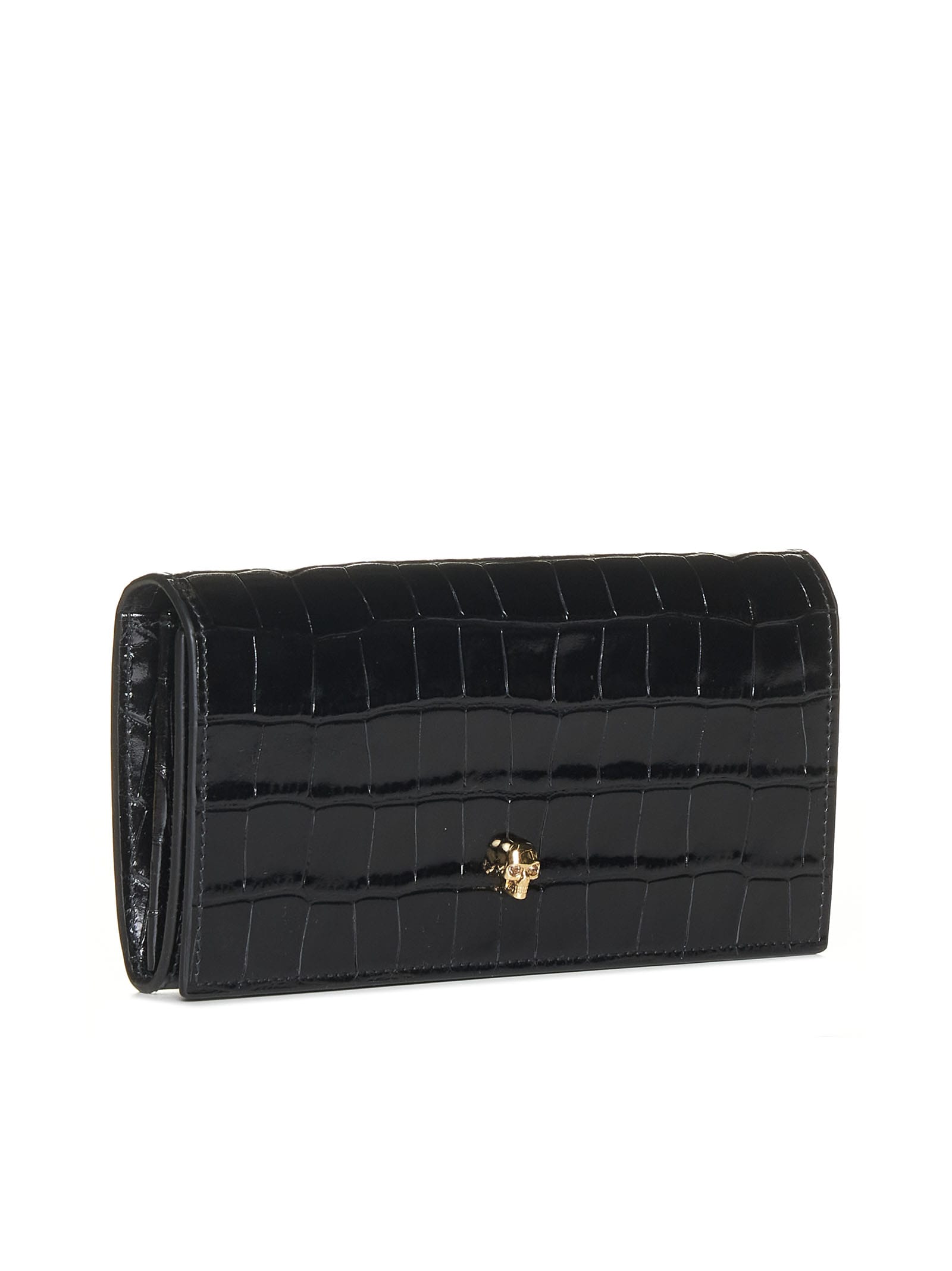 Shop Alexander Mcqueen Wallet In Black