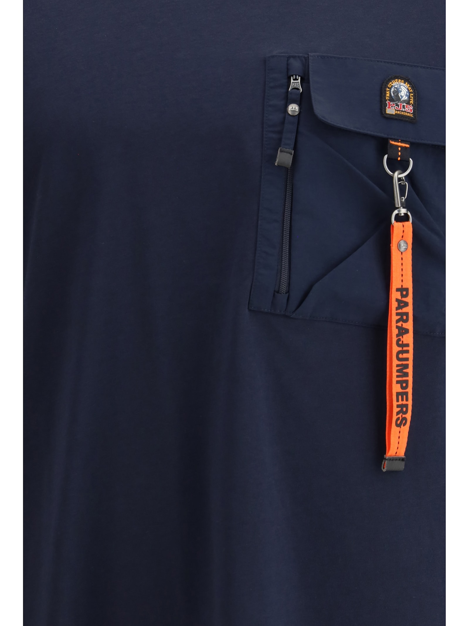 Parajumpers Short Sleeve T-shirt In Blue