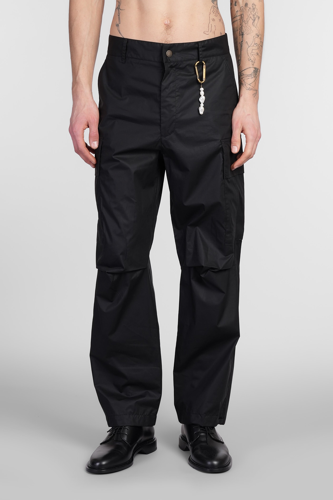 Saint Pants In Black Cotton