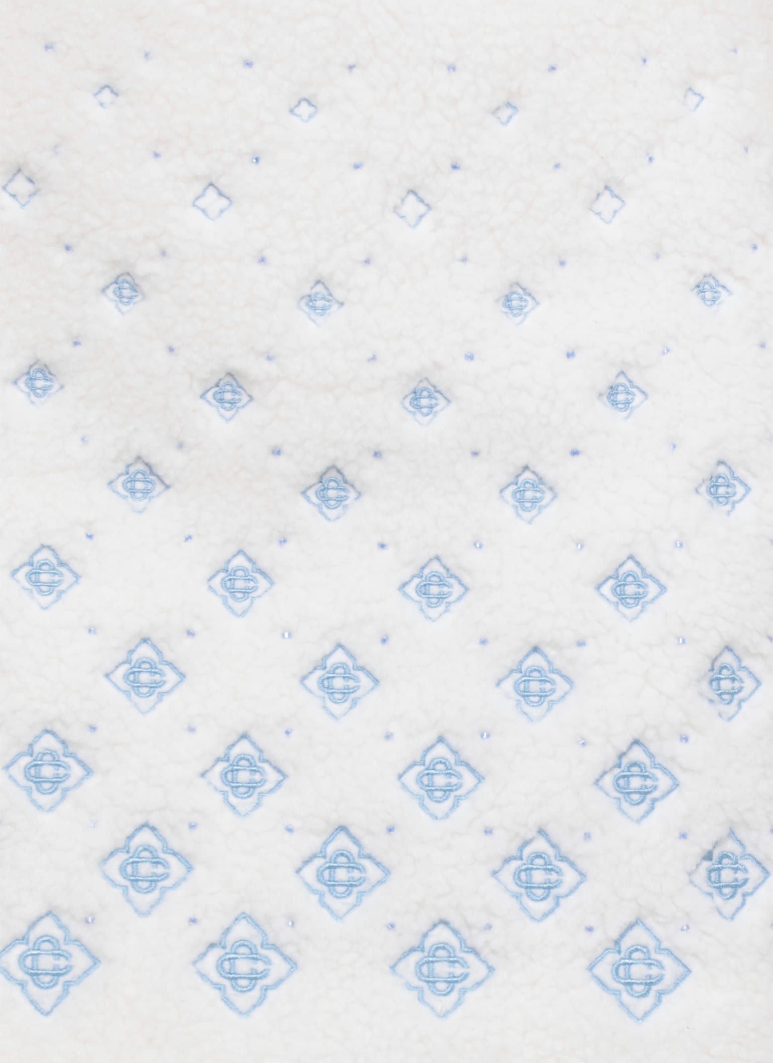 Casablanca Midi Length Skirt Logo Pattern In White