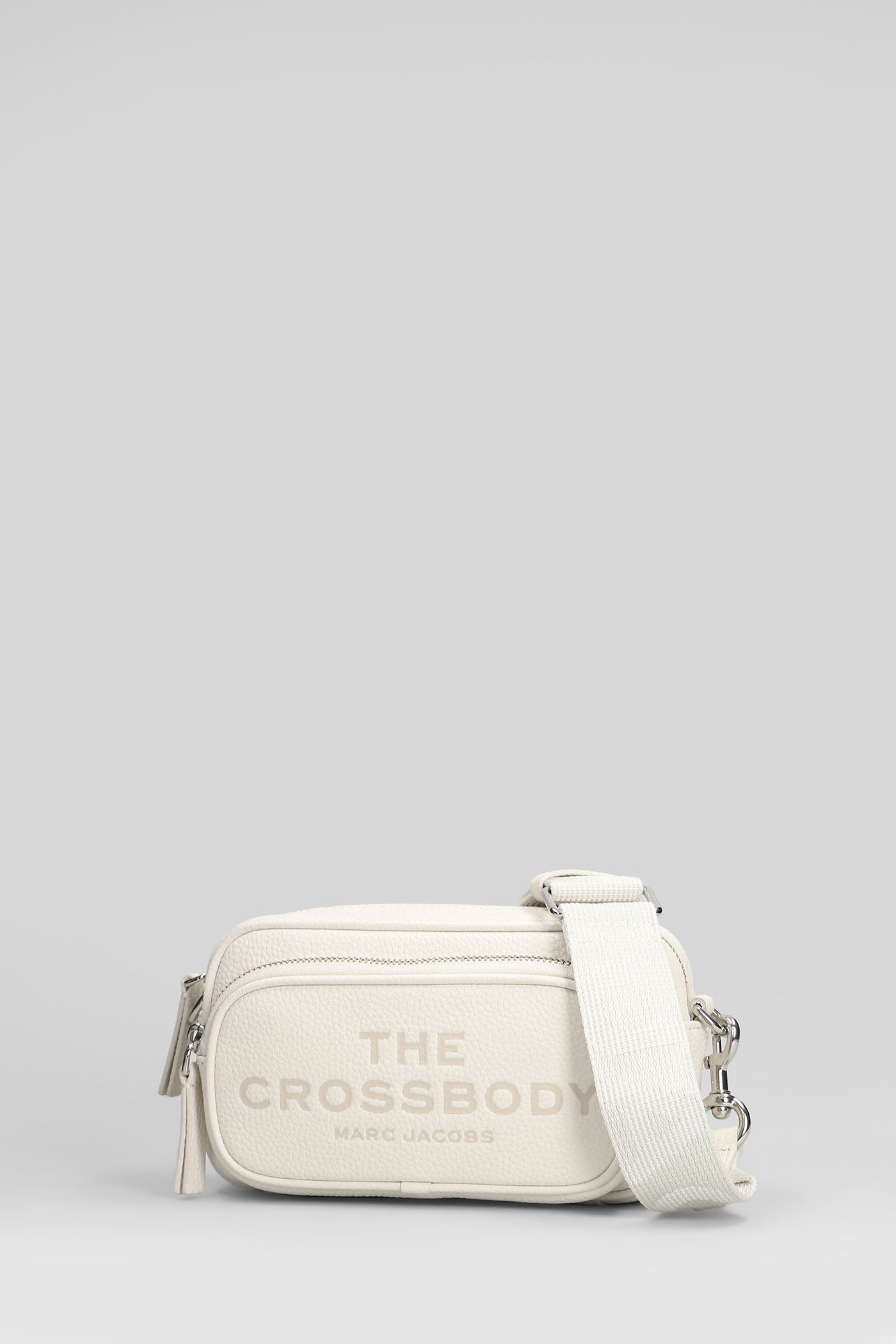 Marc Jacobs The Crossbody Leather Shoulder Bag In Neutral