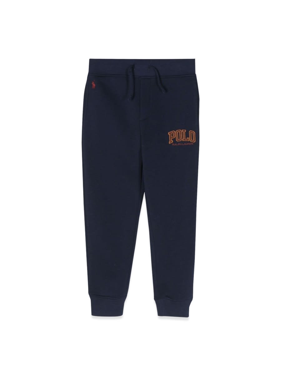 Shop Polo Ralph Lauren Joggers In Blue