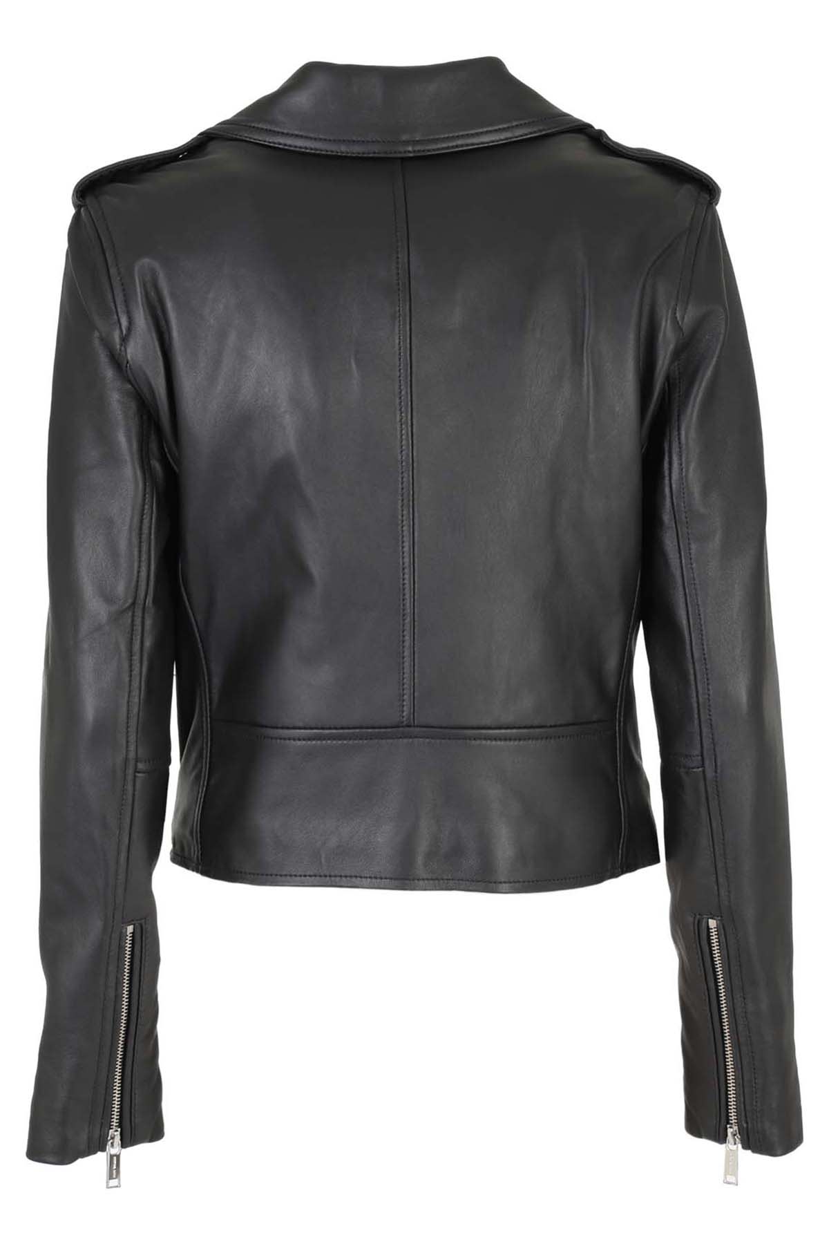 Shop Michael Kors Jacket In Black