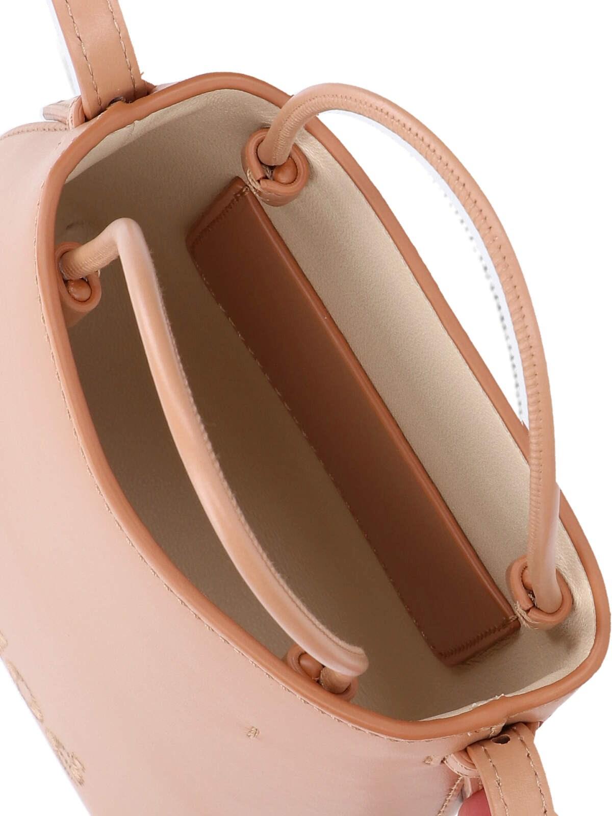 Shop Chloé Sense Micro Bag In Beige