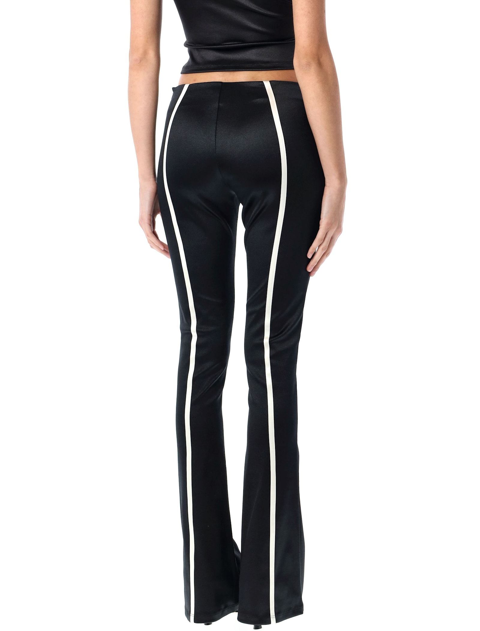 Misbhv Saint Germain|flared Pants Featuring Contrast Piping In Black
