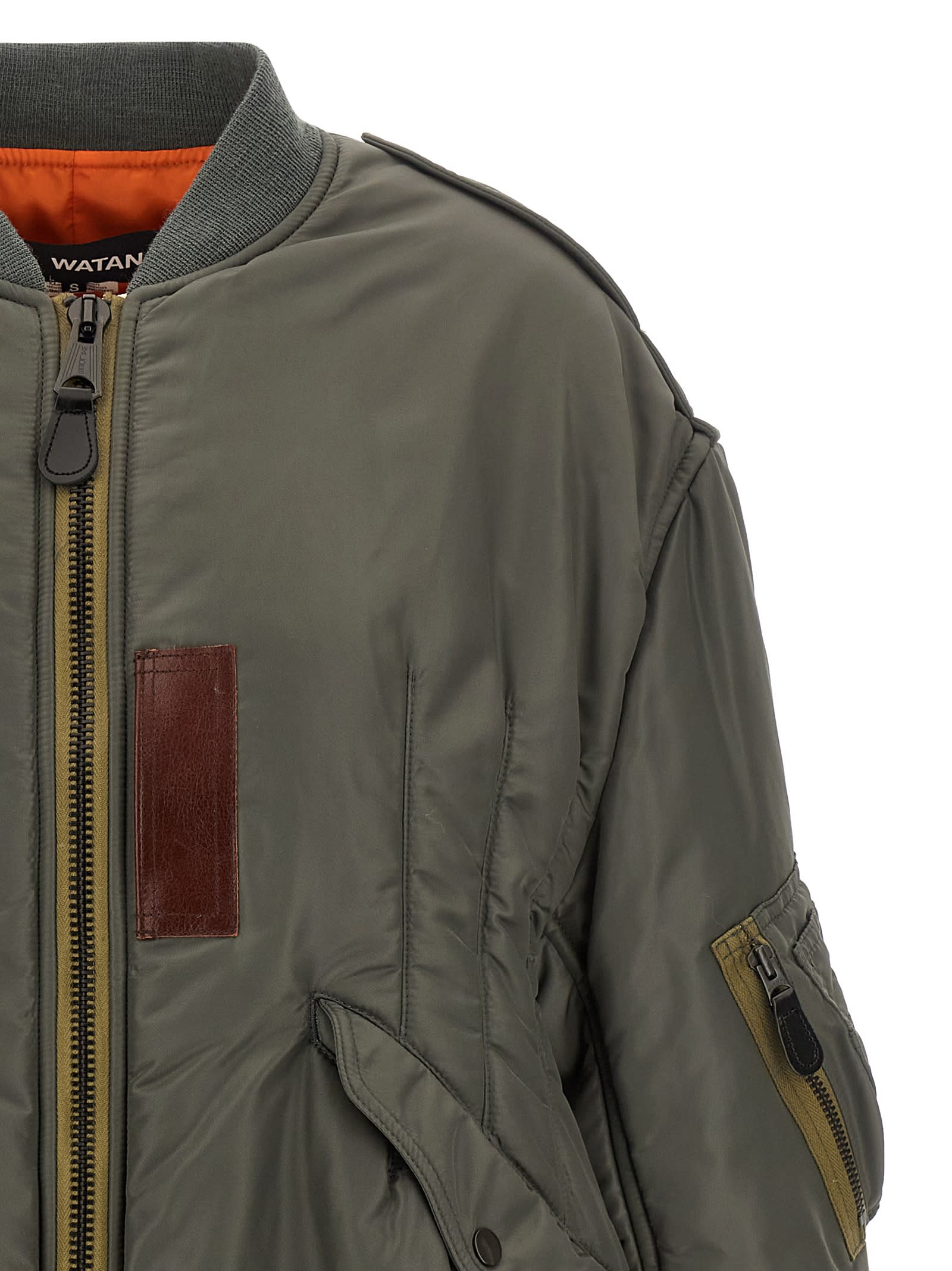 Junya Watanabe Zippered Casual Jacket In Green