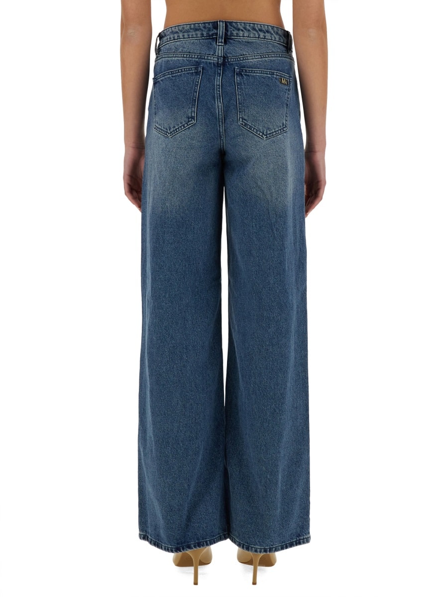 Michael Kors Straight Leg Jeans In Union Wash