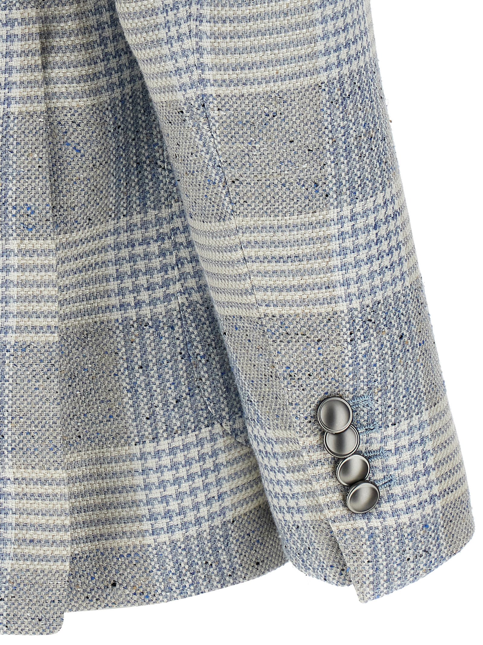 Tagliatore 'montecarlo' Blazer Featuring Notch Lapel In Light Blue