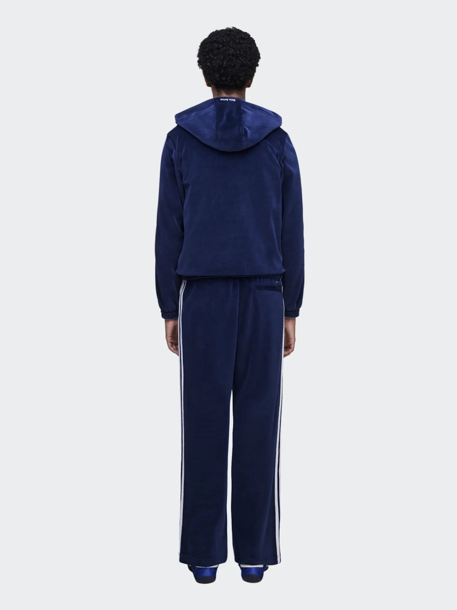 Adidas Originals By Wales Bonner Wb Velour Track Pants Clothing In Blue